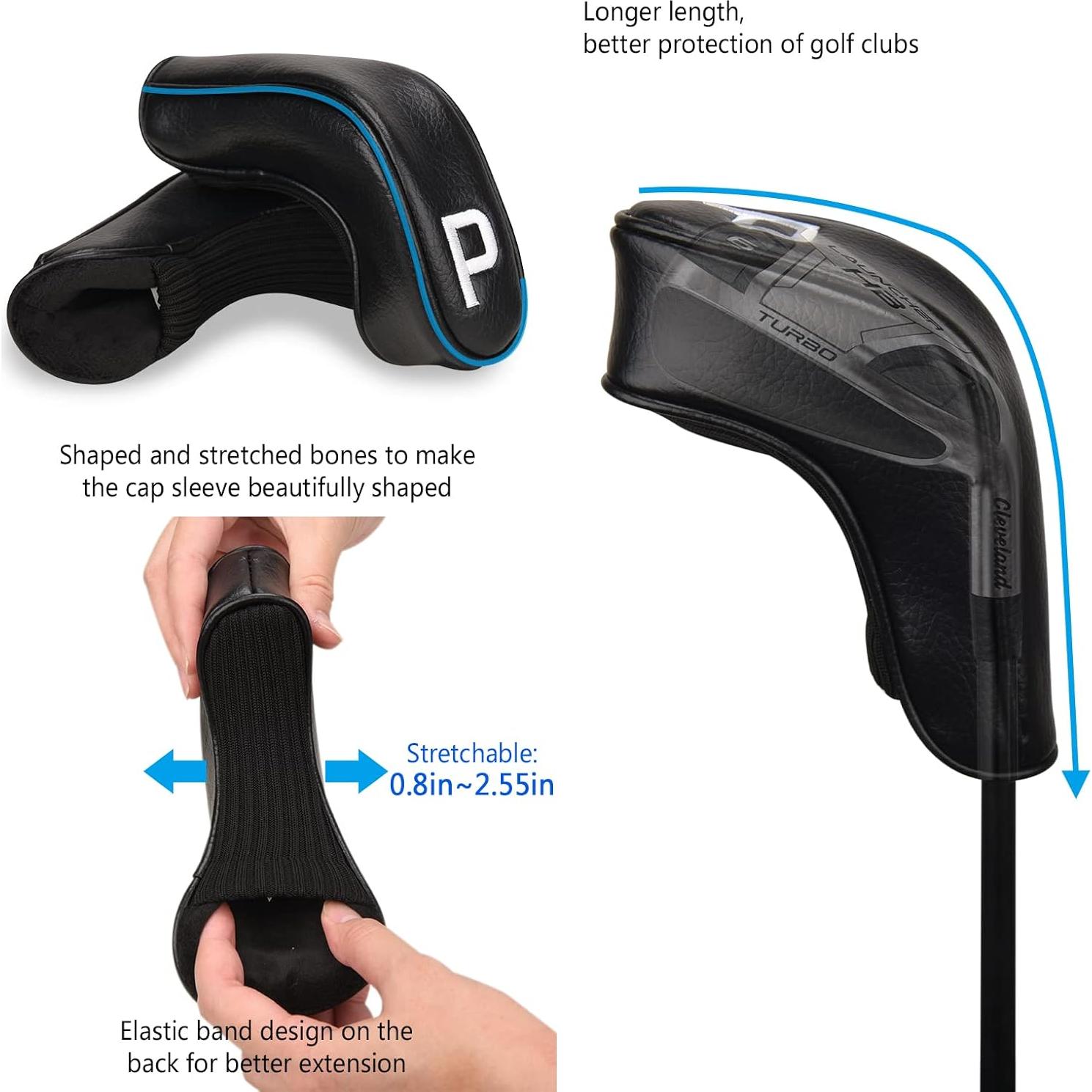 Cubiertas de Cabeza de Hierro Híbrido Big Teeth 9 Pzs