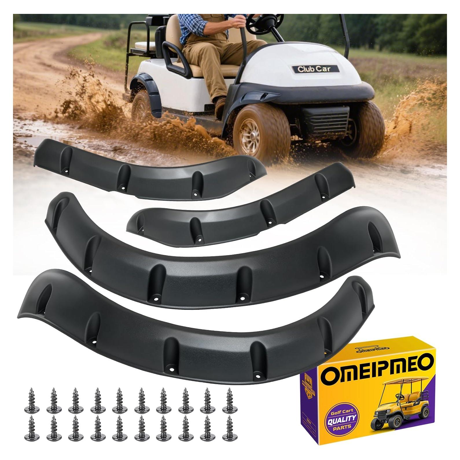 Guardabarros Club Car Precedent 2004-Actualidad - Negro ABS