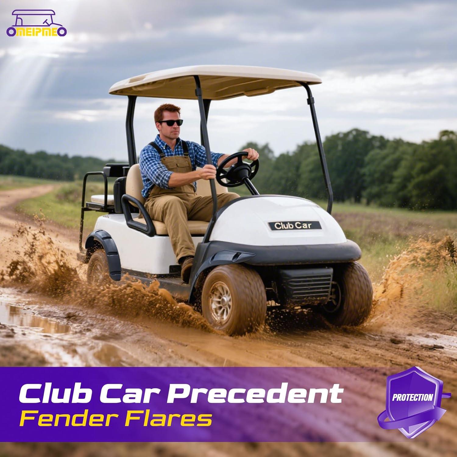 Guardabarros Club Car Precedent 2004-Actualidad - Negro ABS