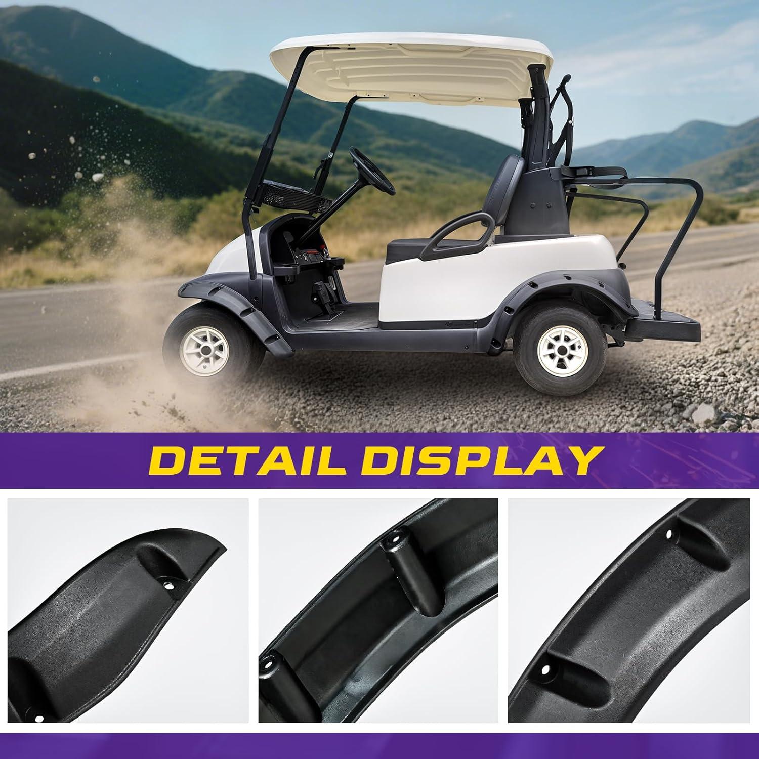 Guardabarros Club Car Precedent 2004-Actualidad - Negro ABS