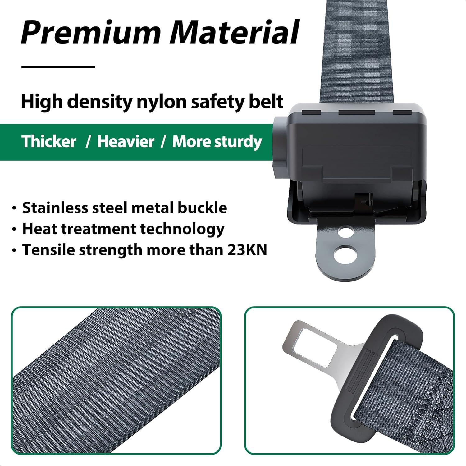 Kit de Cinturones de Seguridad Universal 9.99WORLD MALL 106.68 cm