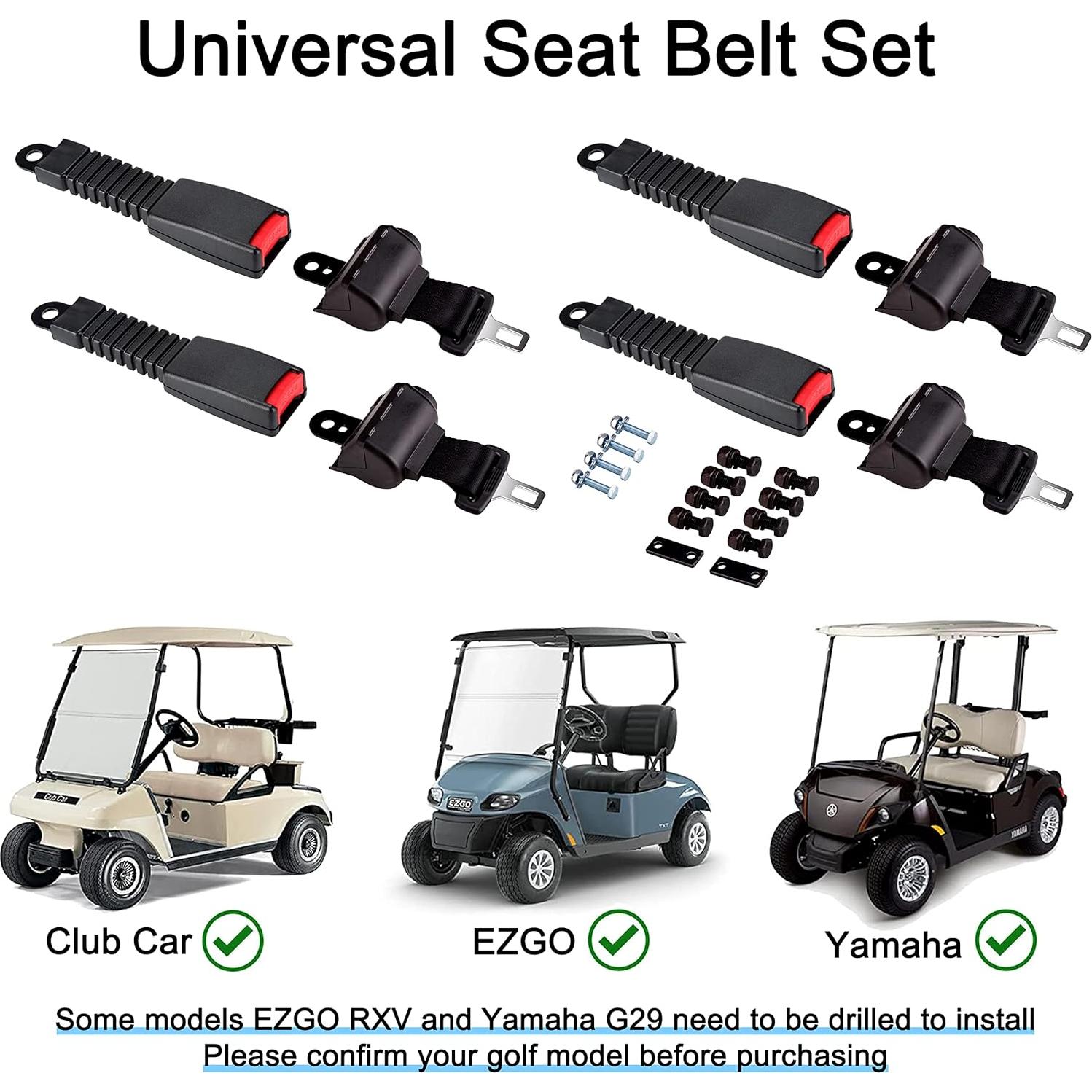 Kit de Cinturones de Seguridad Universal 9.99WORLD MALL 106.68 cm