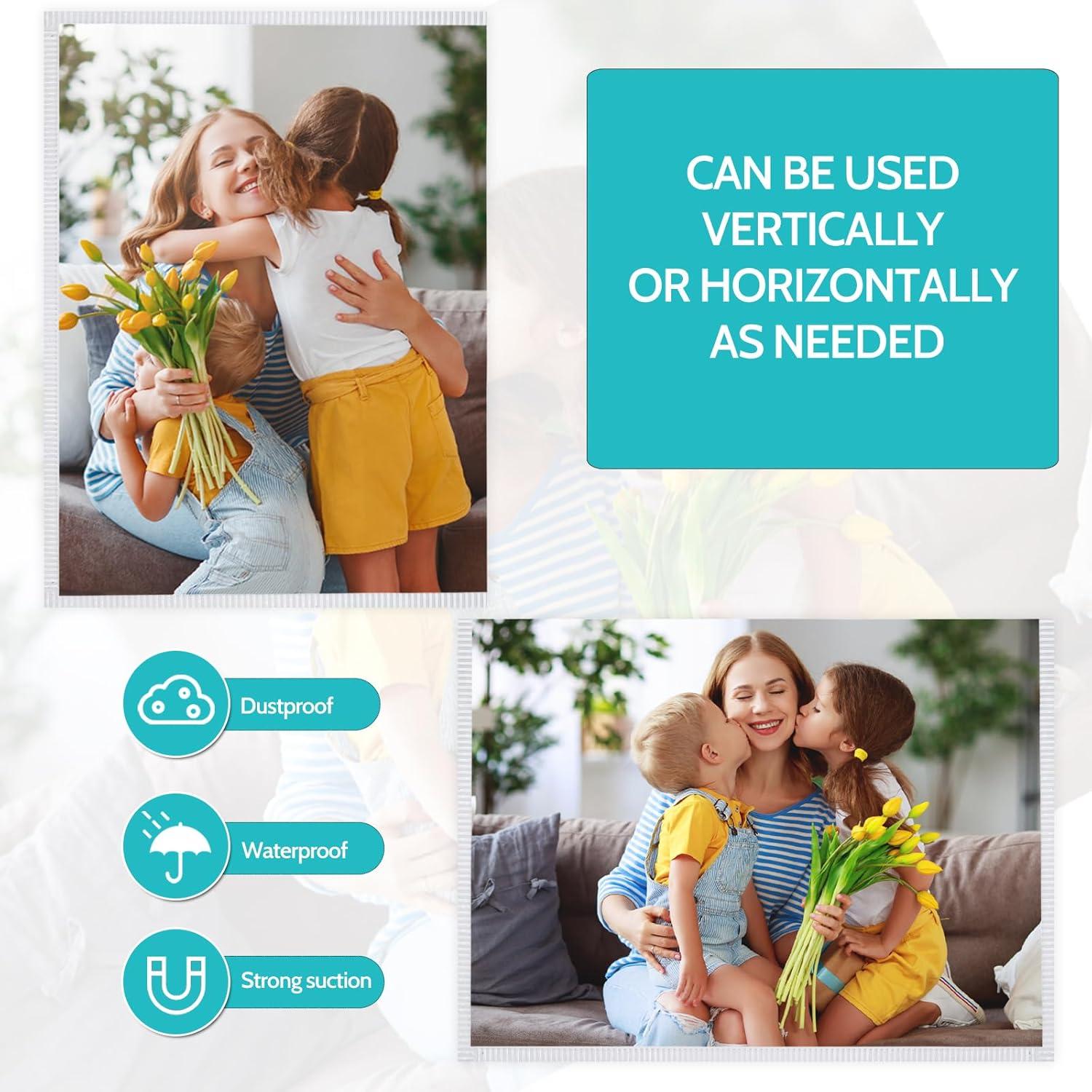 Marcos de Fotos Magnéticos vivinin 10x15 cm Paquete de 12