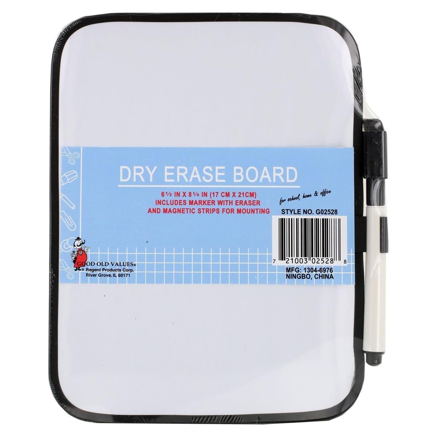 Pizarra blanca borrado en seco Good Old Values 17.8x21 cm