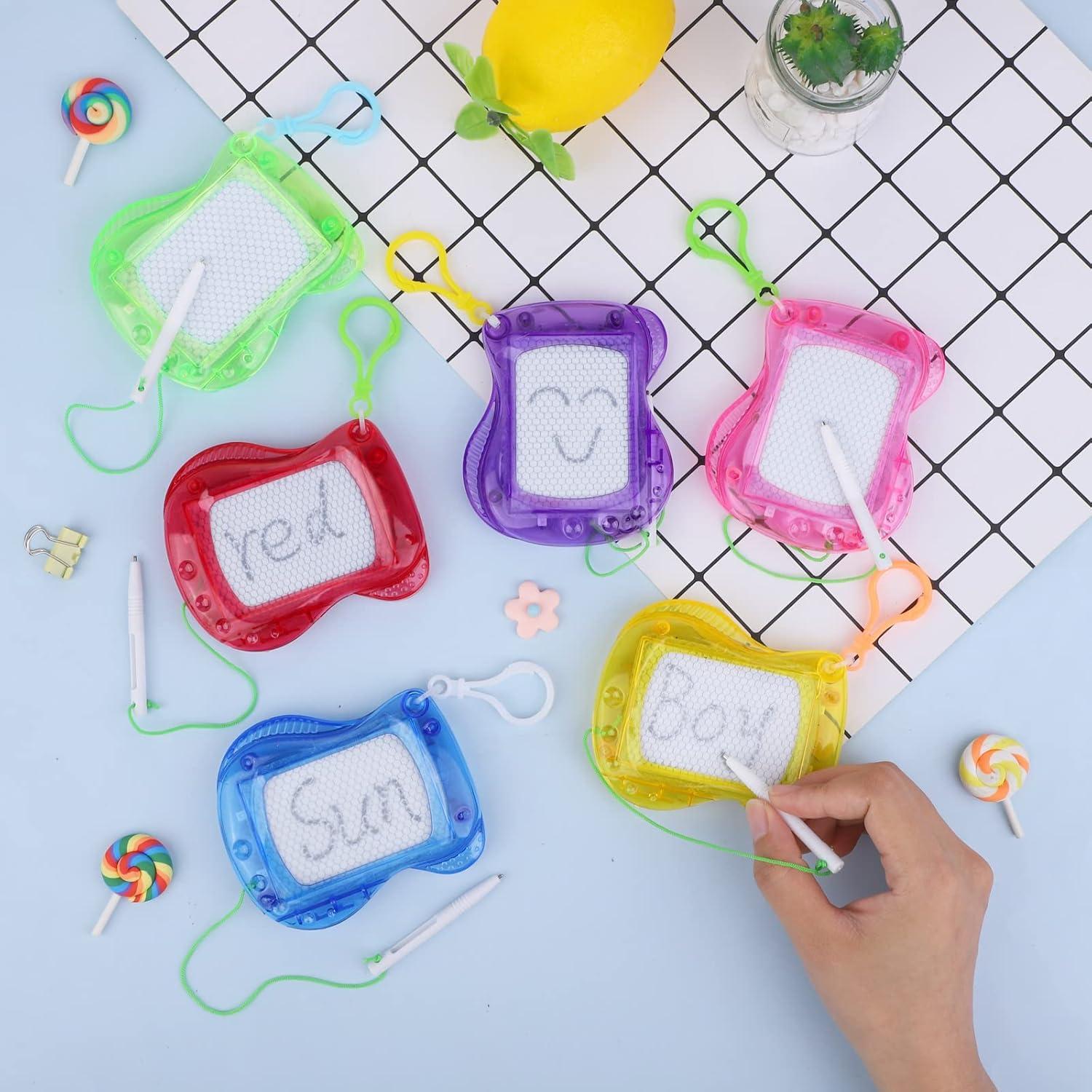 Set de Llaveros de Mini Tableros de Dibujo Elcoho 18 Piezas