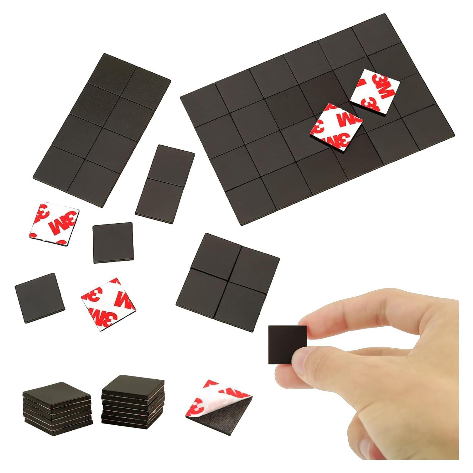 Cuadrados Magnéticos Adhesivos 3M CHUNNIAO 144PCS 1.9x1.9cm
