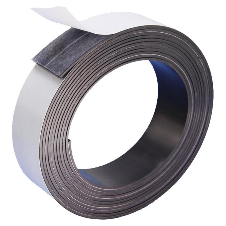 Cinta Magnética Flexible DGQ 19mm x 3m con Adhesivo Fuerte
