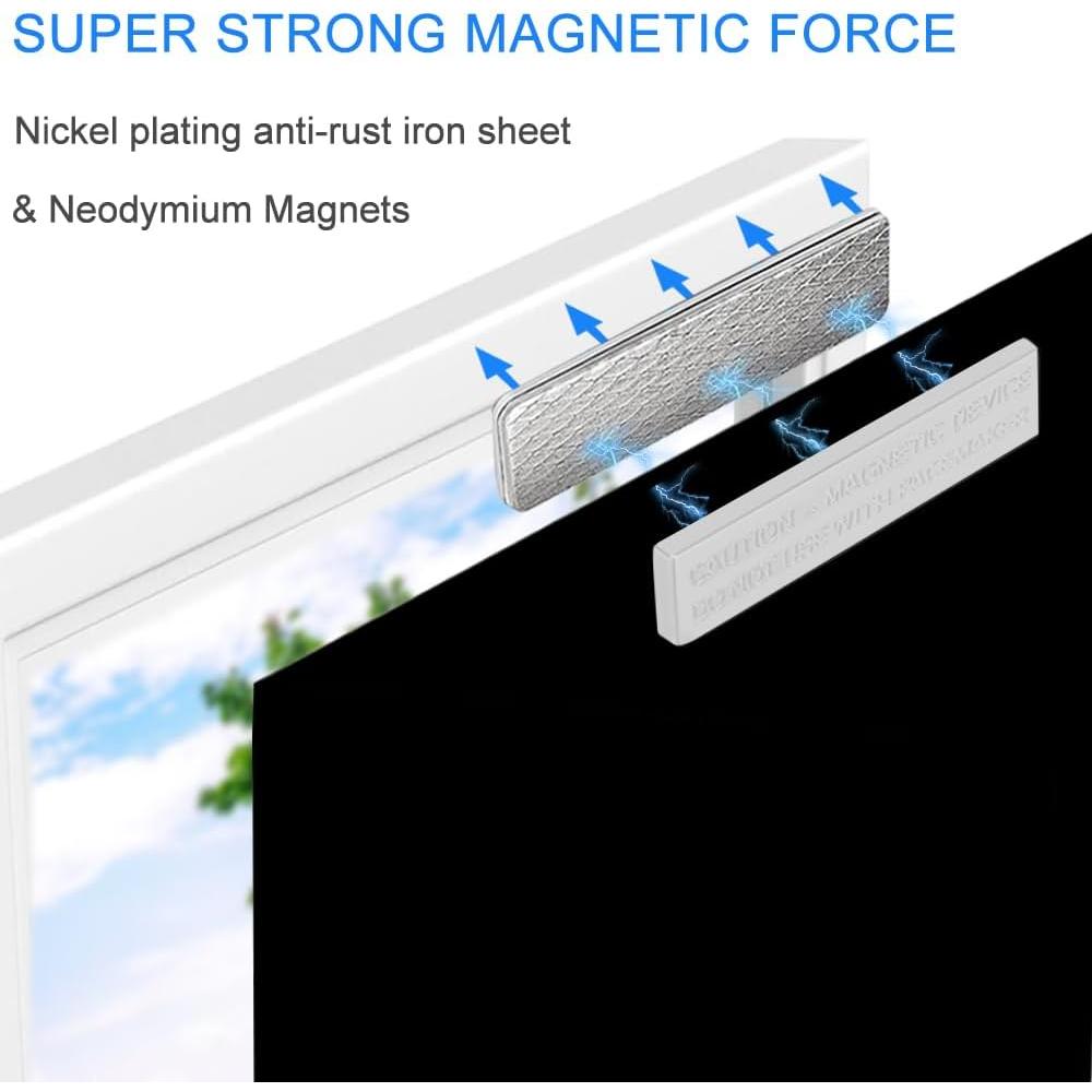 Cierre Magnético para Cortinas Blackout BirdNest 12 Pares