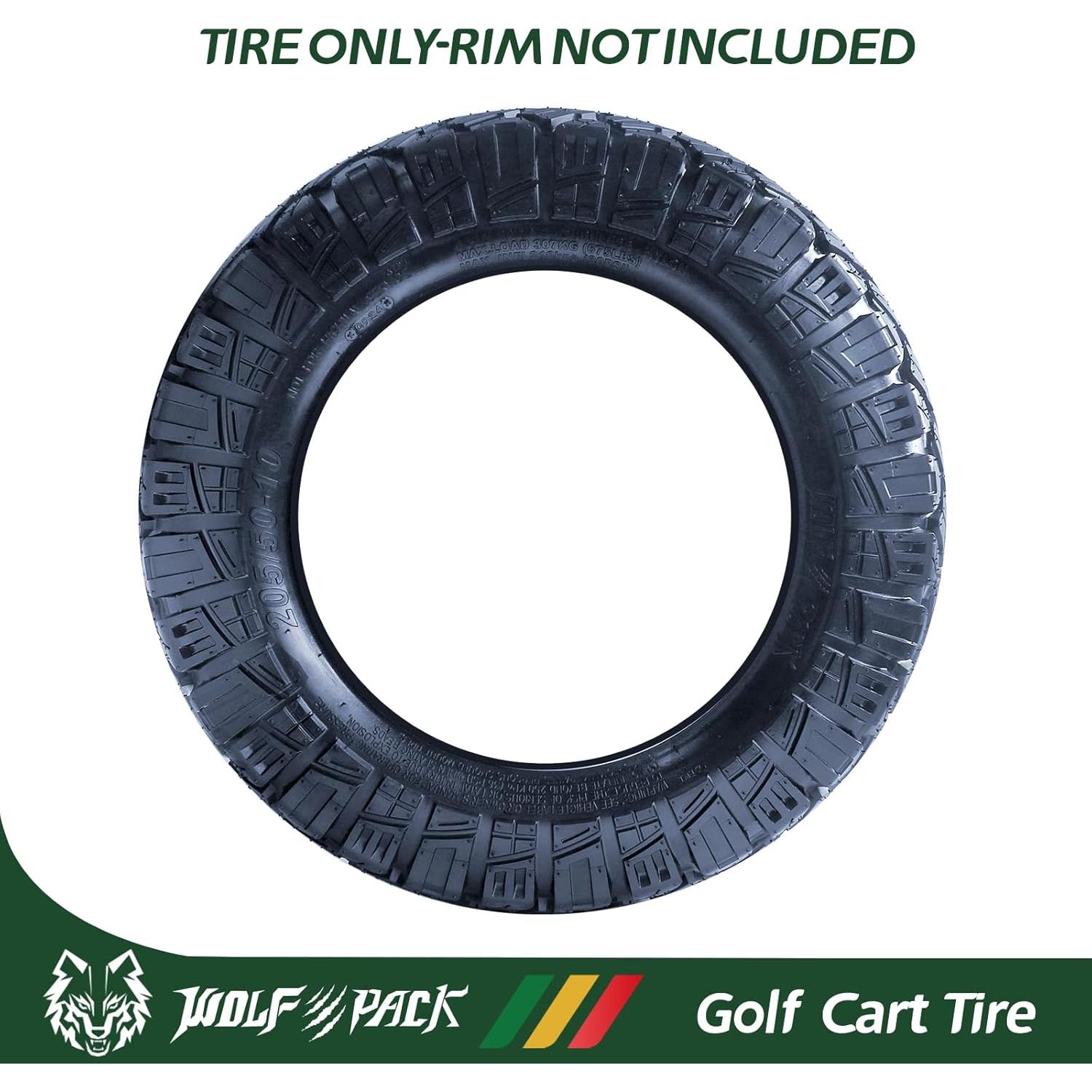 Neumáticos WOLF PACK 215/40-12 para Carro de Golf Todo Terreno