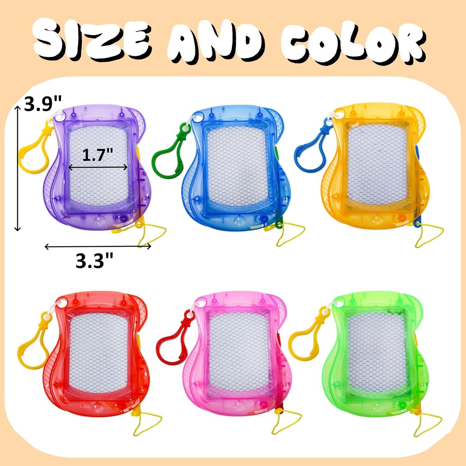 Peohud Paquete de 24 Mini Tableros Magnéticos de Dibujo