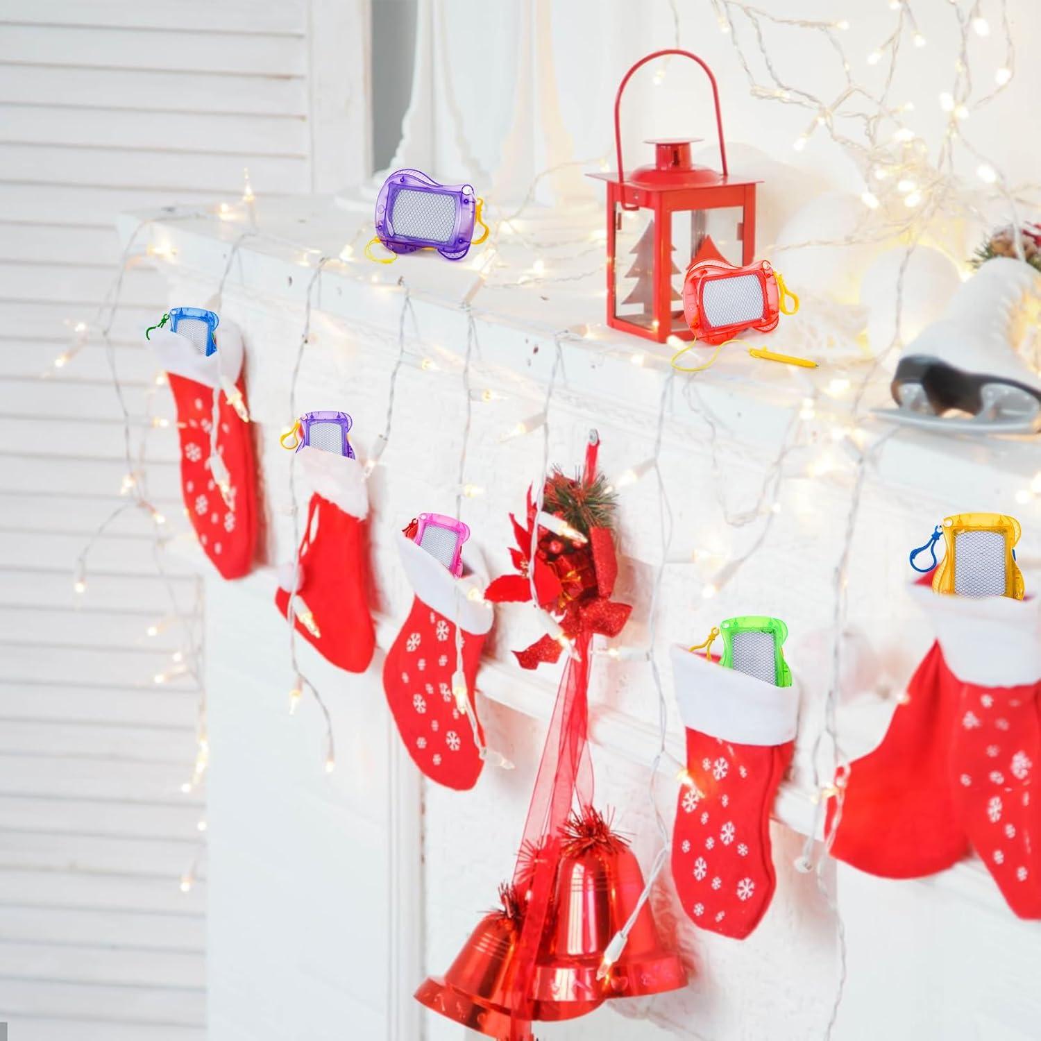 Peohud Paquete de 24 Mini Tableros Magnéticos de Dibujo