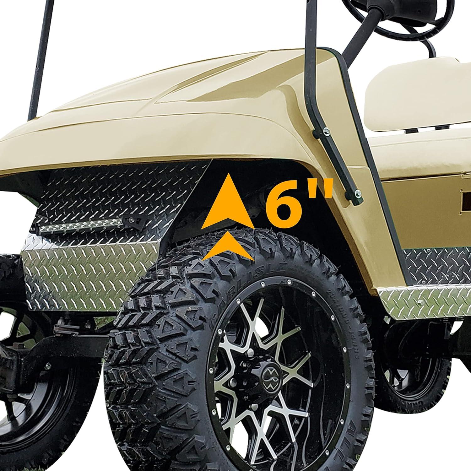 Kit de Elevación de Eje Caído 6" ECOTRIC para Carrito Golf EZGO