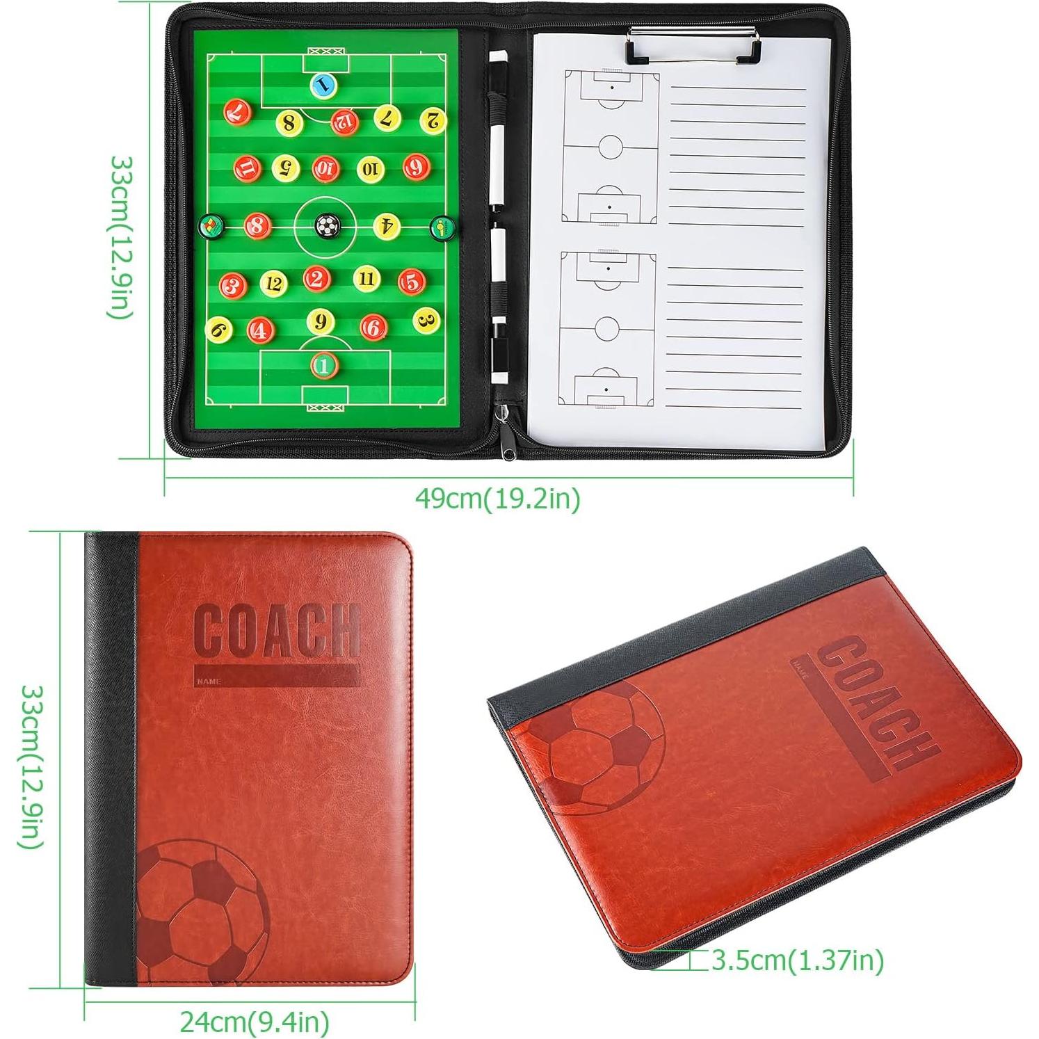 Tablero Táctico de Fútbol Magnético Pure Vie 52x34 cm