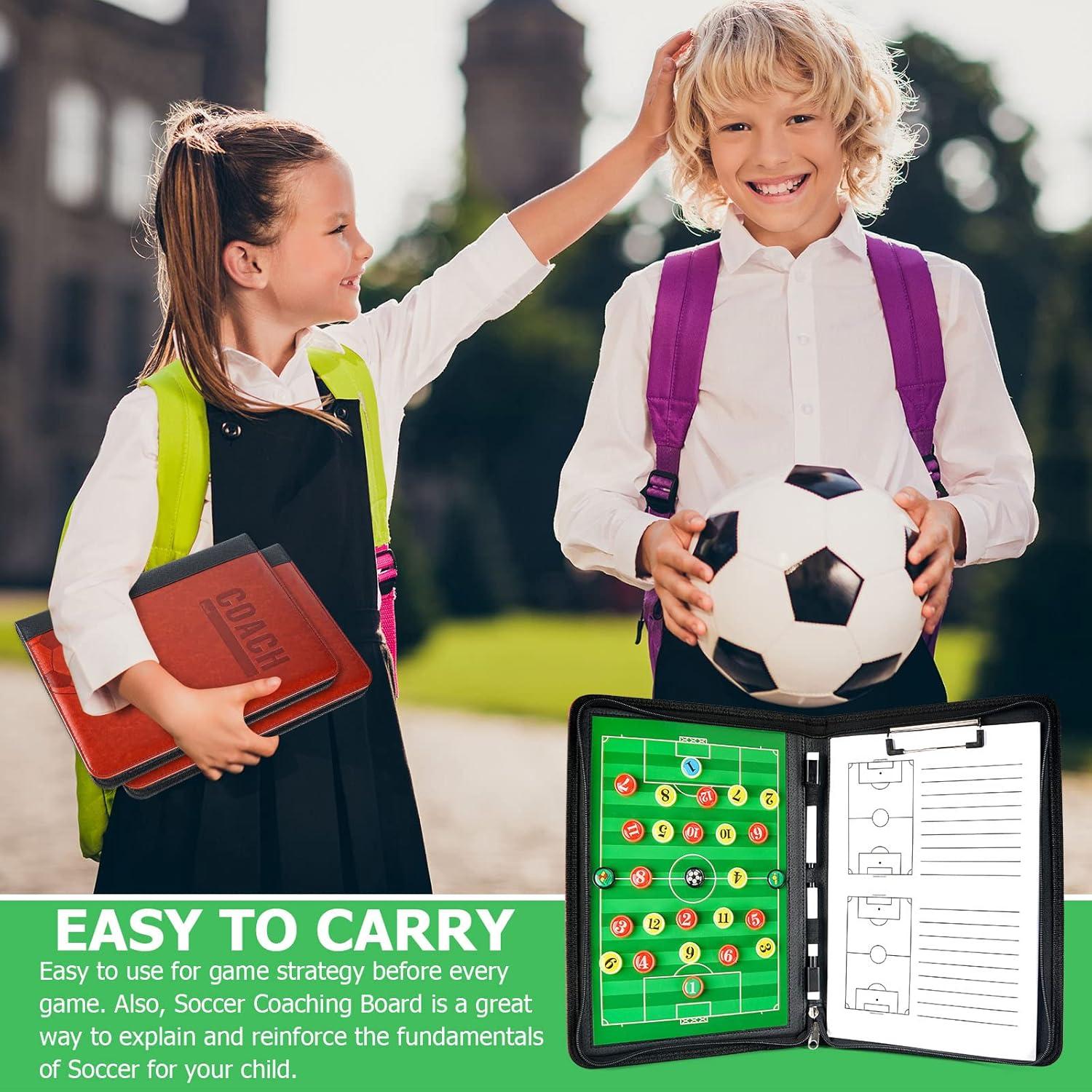 Tablero Táctico de Fútbol Magnético Pure Vie 52x34 cm