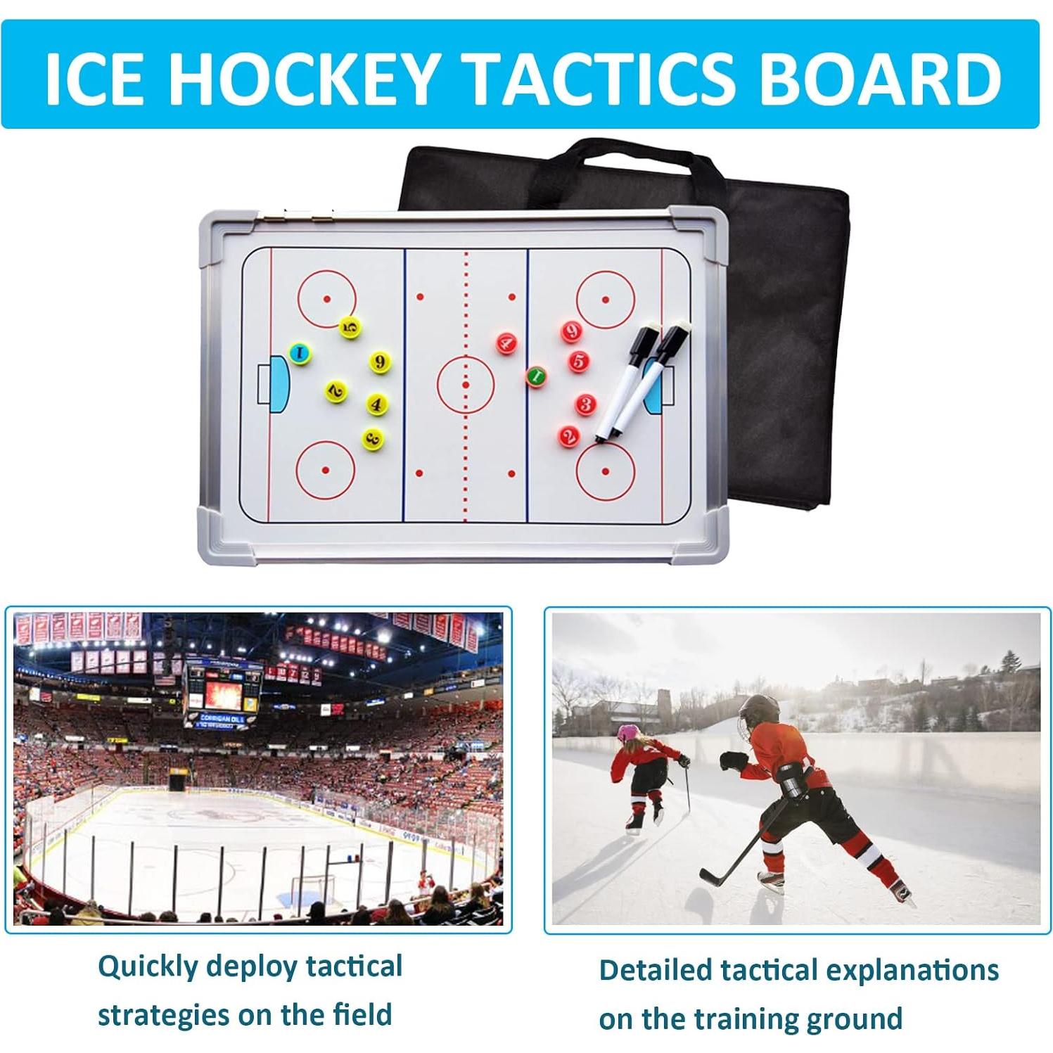 Tablero de Entrenamiento de Hockey sobre Hielo RoseFlower 45x30cm