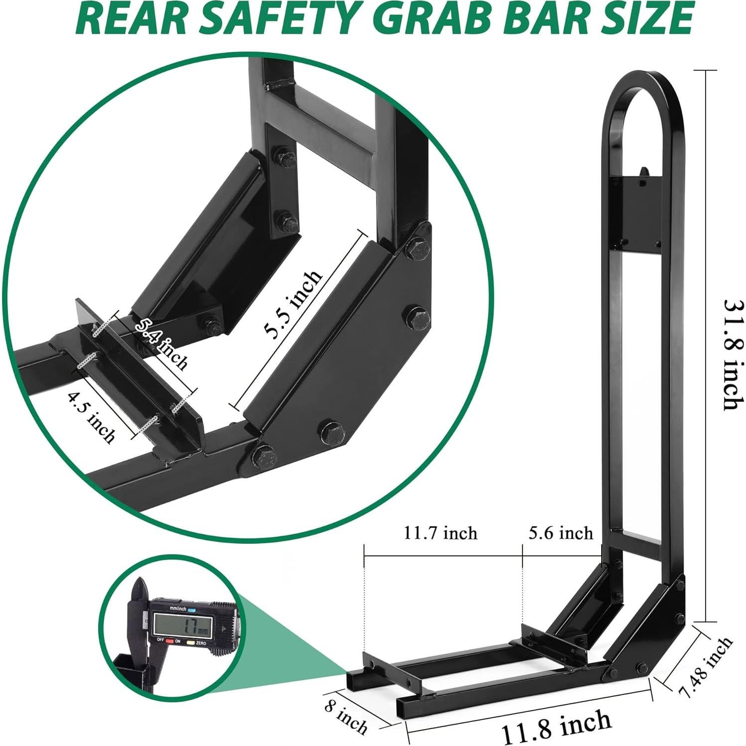 Barra de Agarre Trasera 10L0L para Carro de Golf Universal