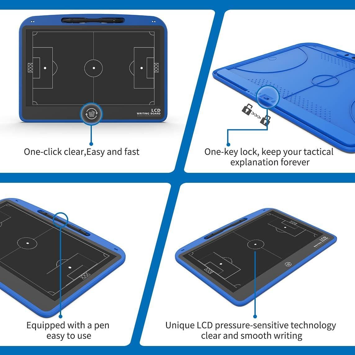 Pizarra táctica electrónica VNVDFLM para baloncesto y fútbol