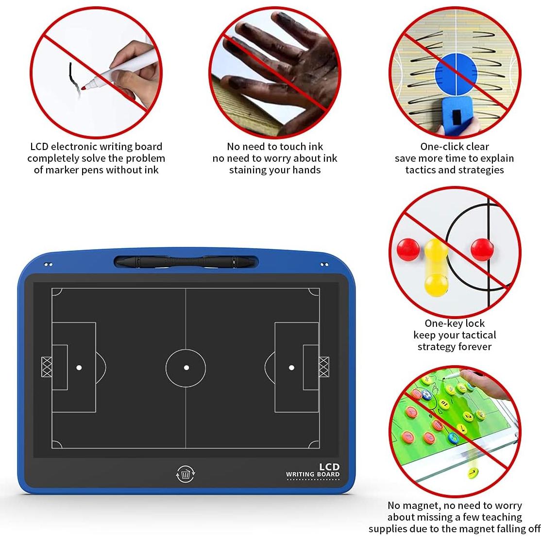 Pizarra táctica electrónica VNVDFLM para baloncesto y fútbol