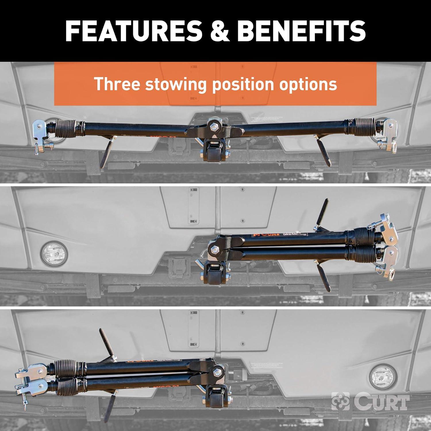 Barra de Remolque CURT Rambler 3,402 kg Acero 5.08 cm