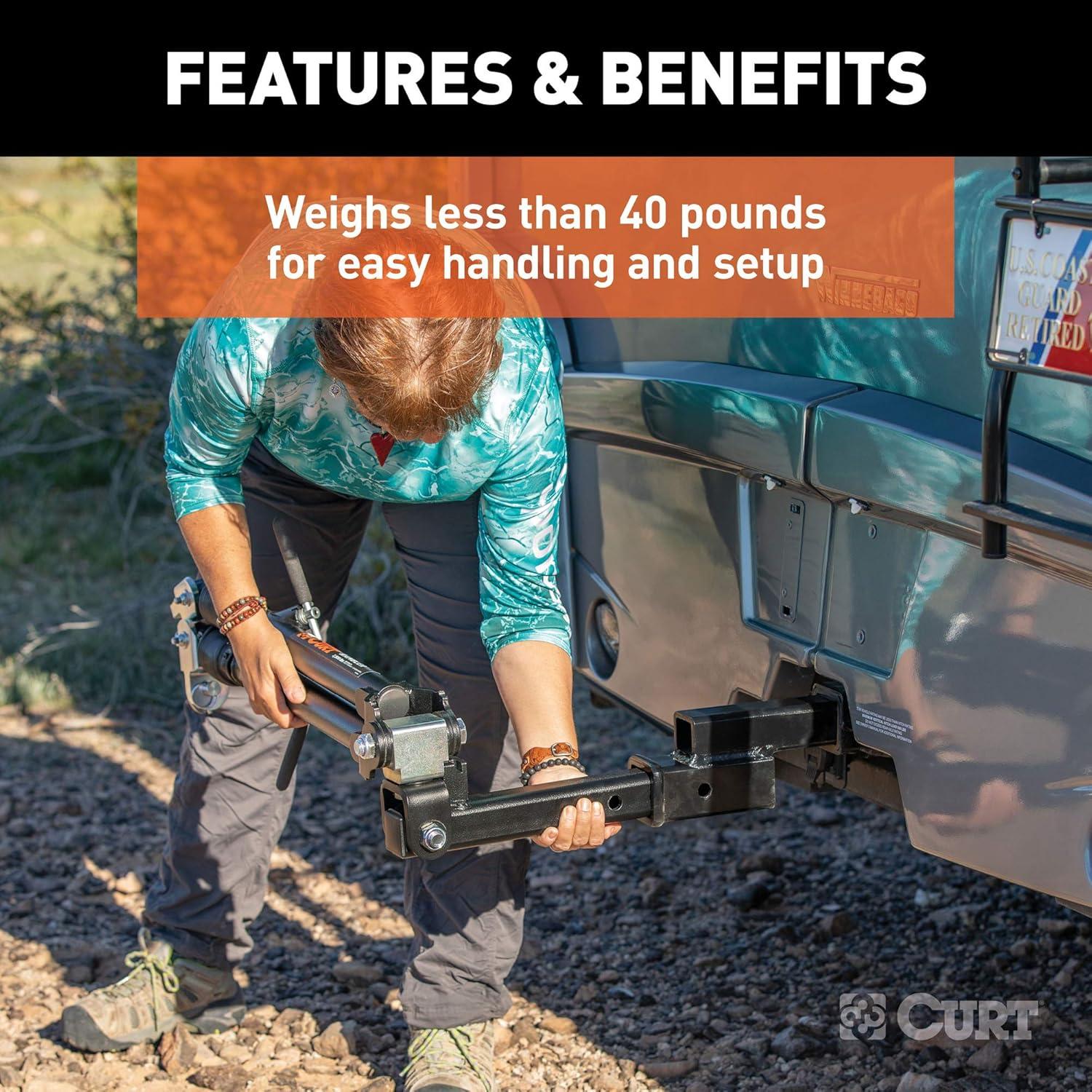 Barra de Remolque CURT Rambler 3,402 kg Acero 5.08 cm