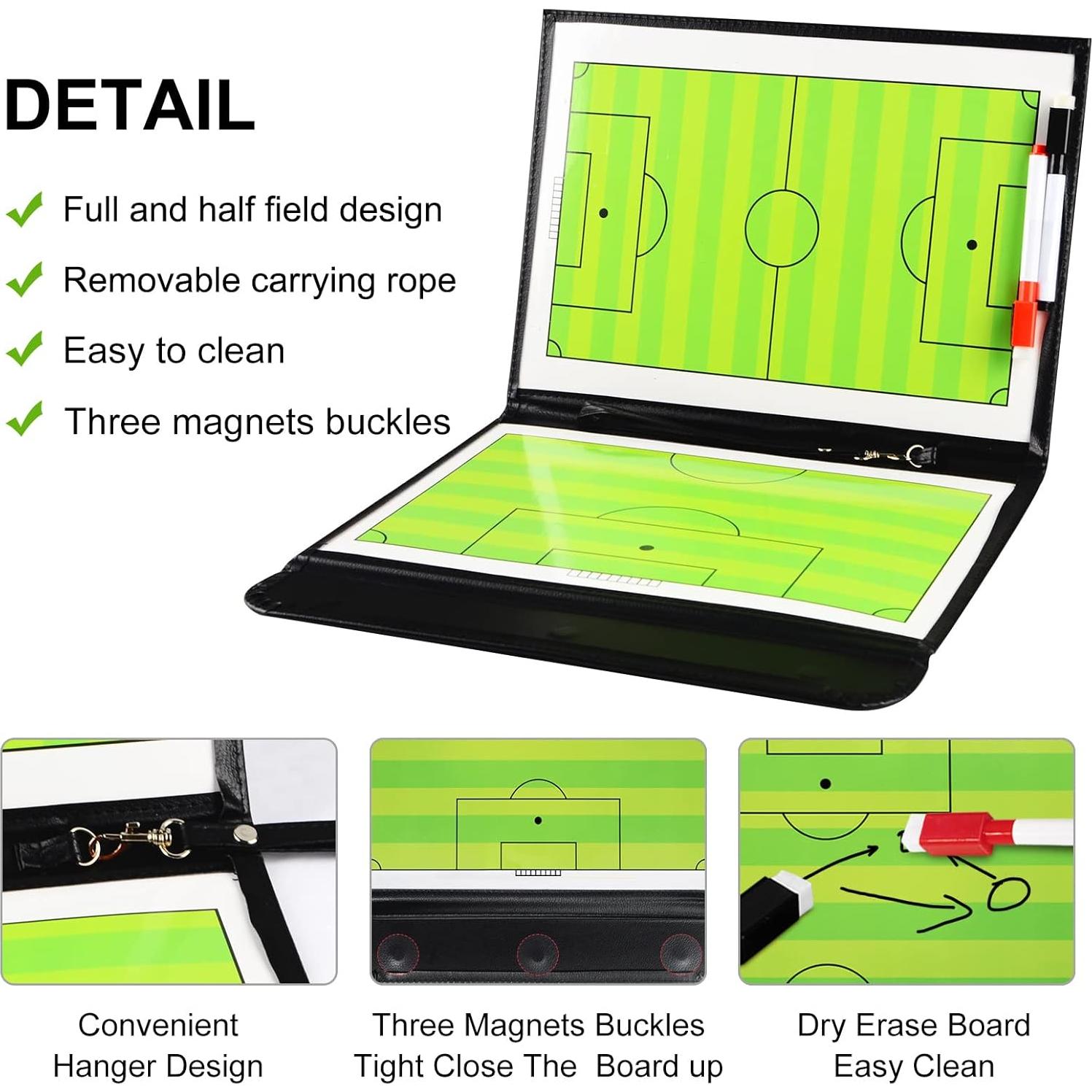 Tablero de Entrenamiento Plegable LEAP 53.8x32cm con Marcadores