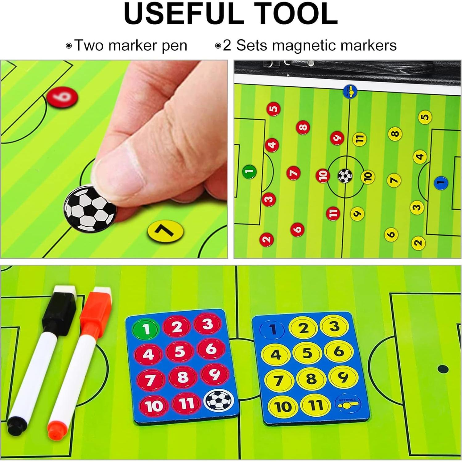 Tablero de Entrenamiento Plegable LEAP 53.8x32cm con Marcadores