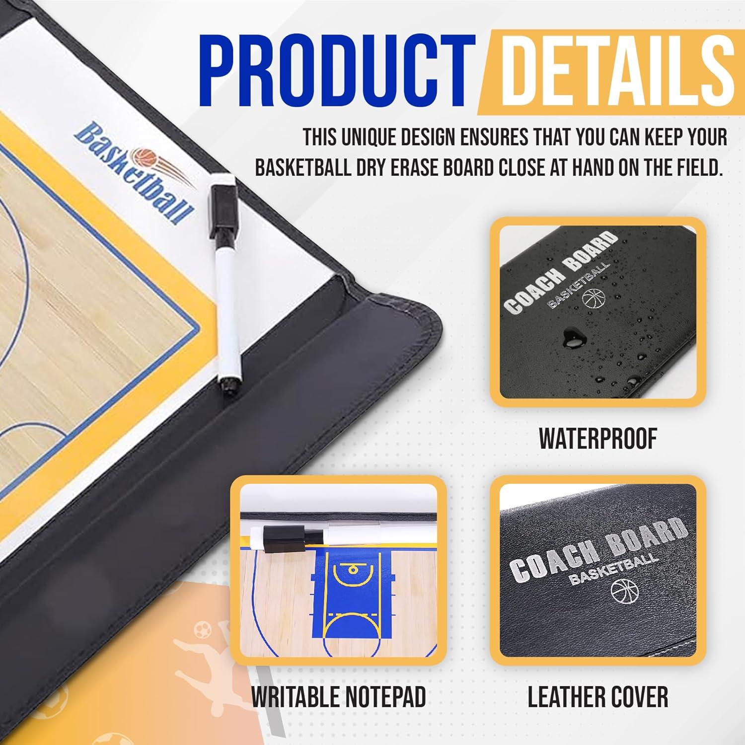 Tablero de Entrenamiento ZPU Plegable para Baloncesto 53.8x32cm