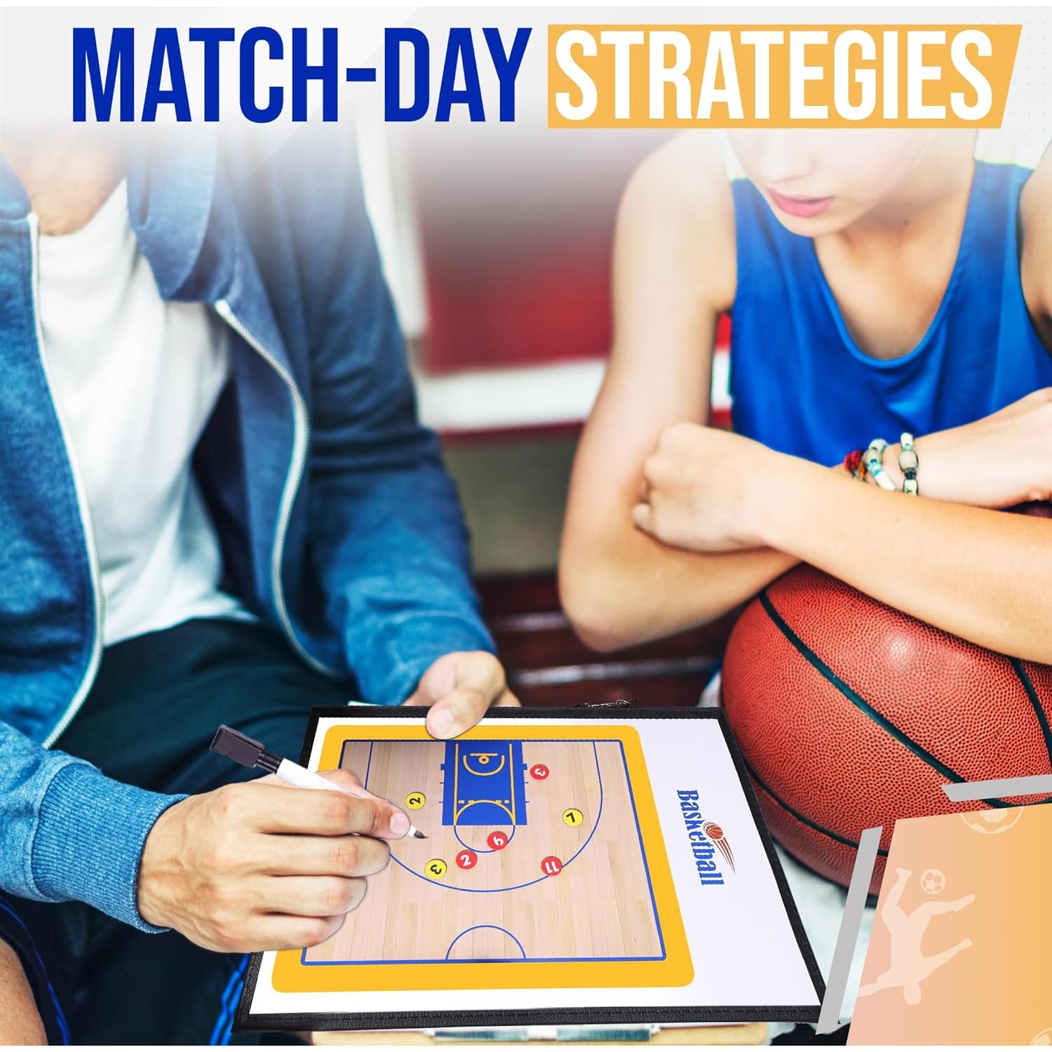 Tablero de Entrenamiento ZPU Plegable para Baloncesto 53.8x32cm