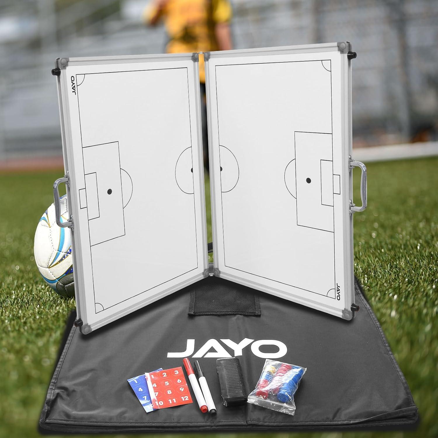 Pizarra de Entrenamiento de Fútbol JAYO Doble Cara Magnética