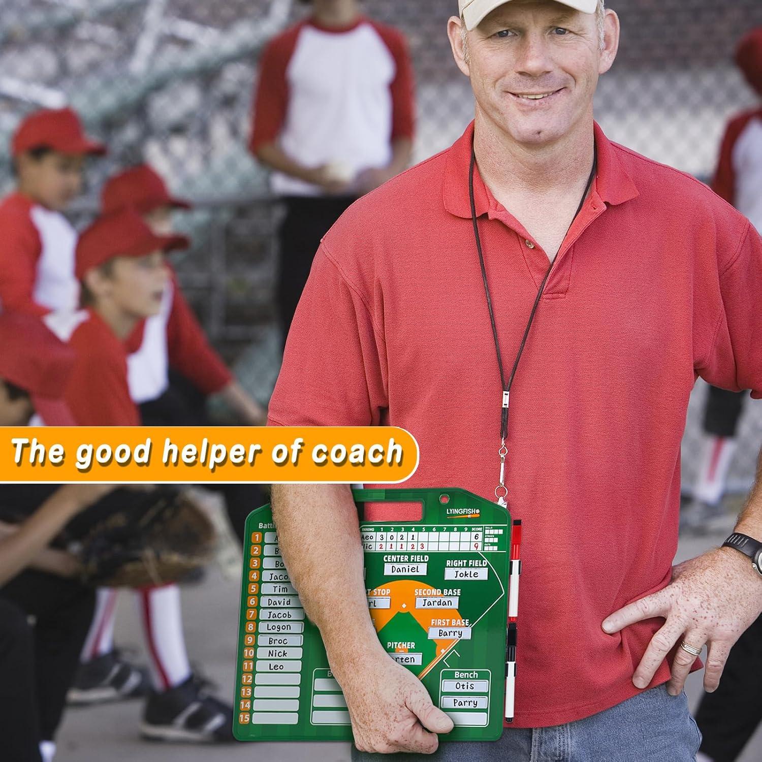 Tablero Magnético de Alineación de Béisbol LYINGFISH 31.75x27.94cm