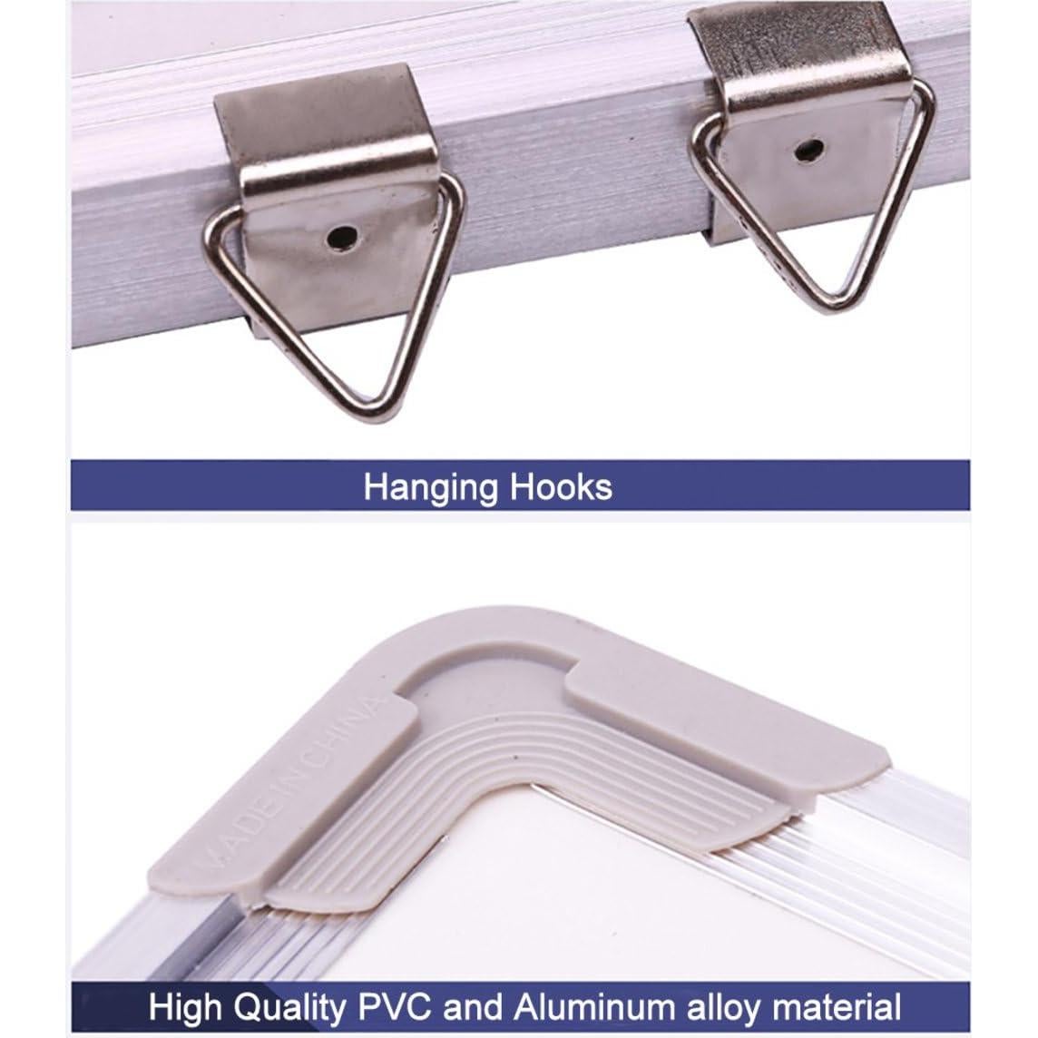 Tablero de Entrenamiento de Fútbol Wrzbest 45x30cm Doble Cara