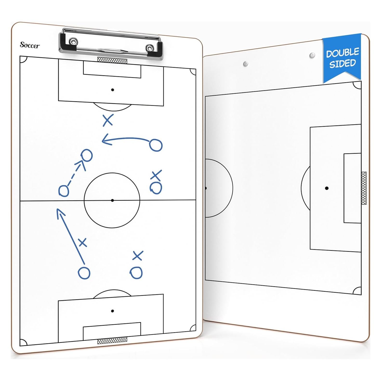 Tablero de Entrenamiento de Borrado en Seco Scribbledo 38x23cm Fútbol