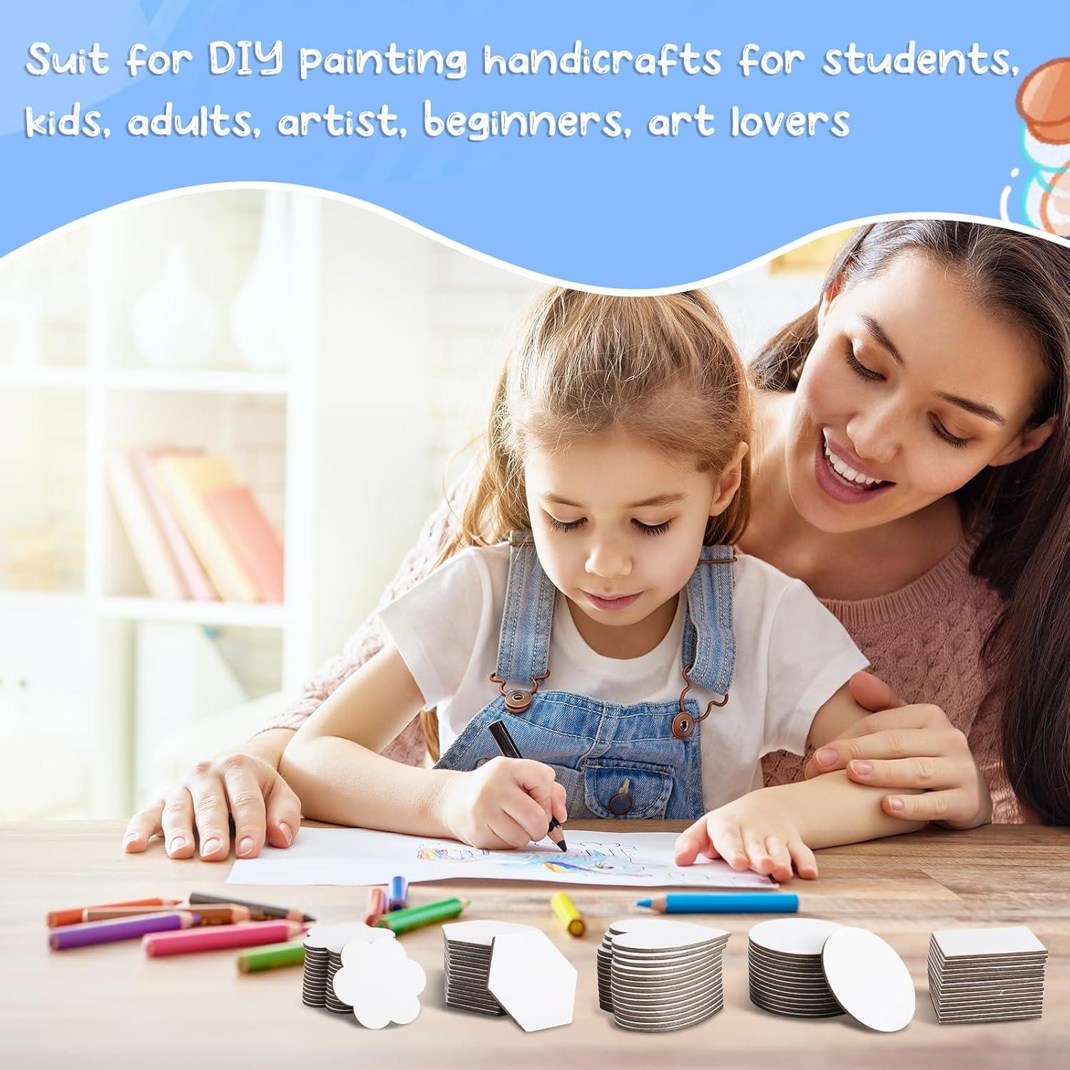 60 Mini Lienzos Magnéticos ZhouBoat 7.5 cm para Pintar DIY