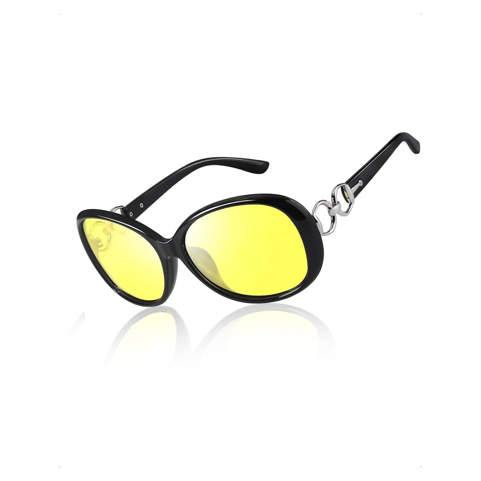 Gafas de Visión Nocturna TJUTR Amarillas Polarizadas