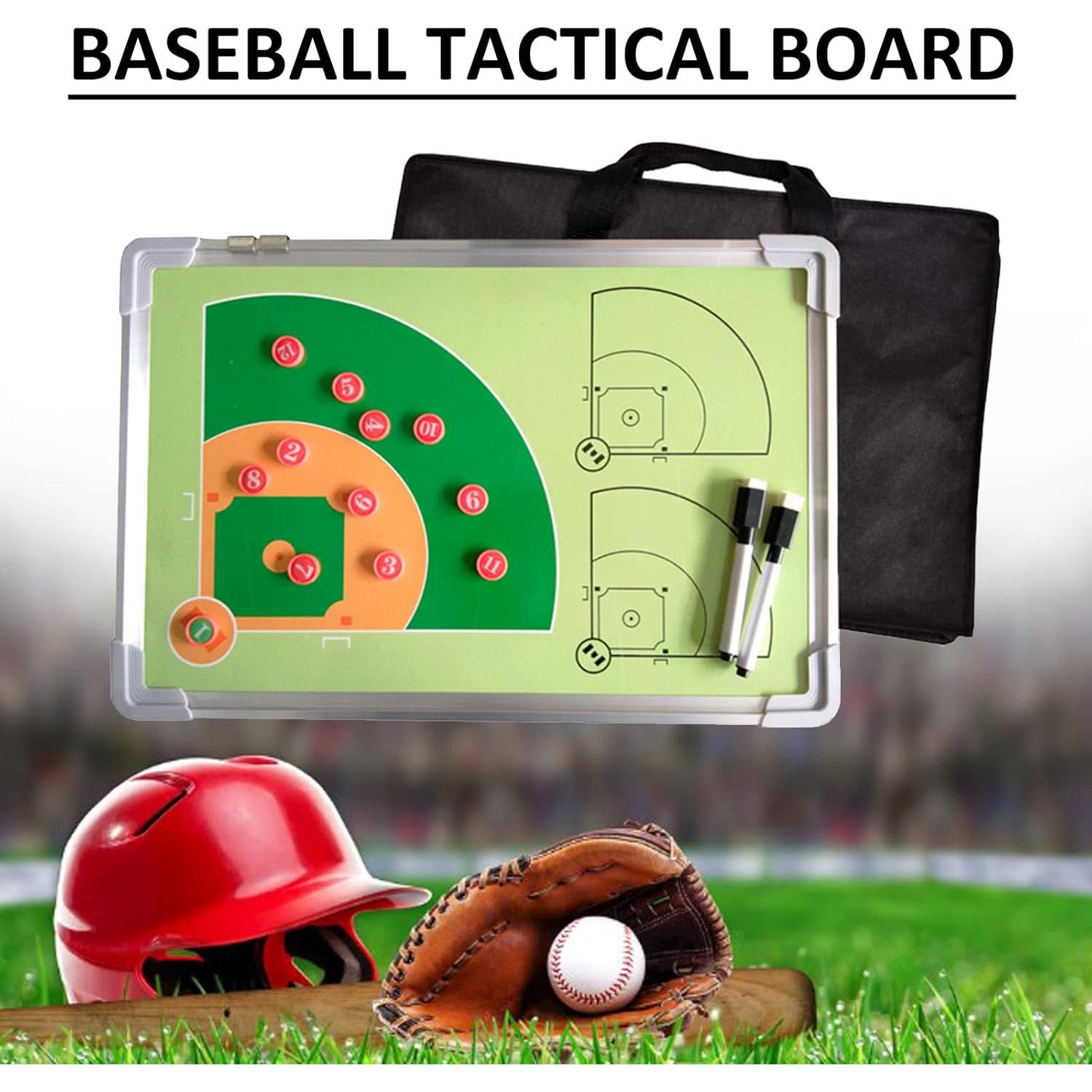 Tablero Borrable PhantomSky para Entrenadores de Béisbol 45x30cm