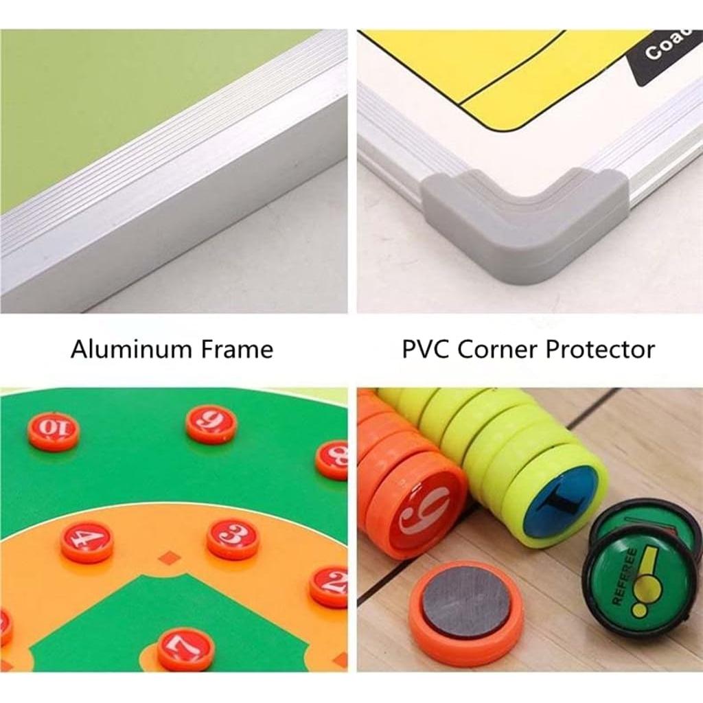 Tablero Borrable PhantomSky para Entrenadores de Béisbol 45x30cm