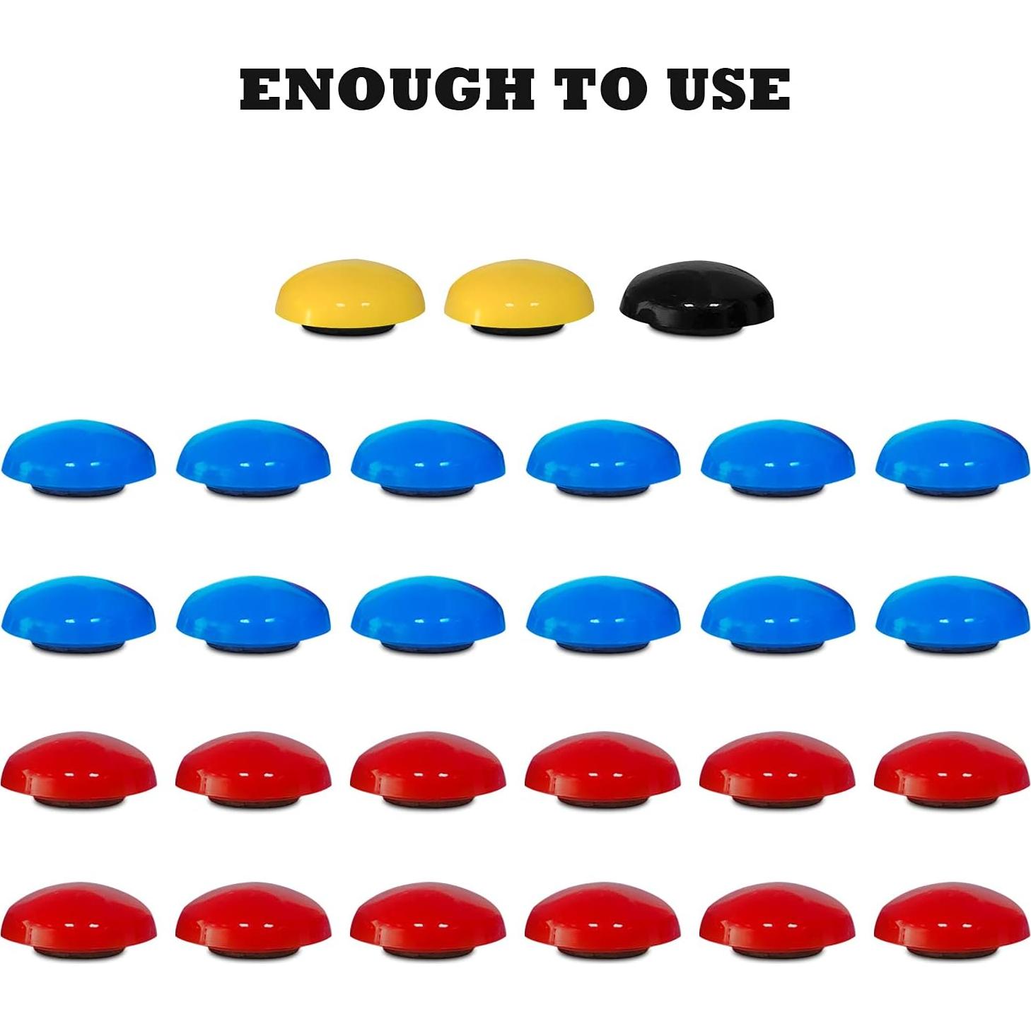 Imanes de Fútbol LEAP 27 Piezas para Pizarra Magnética