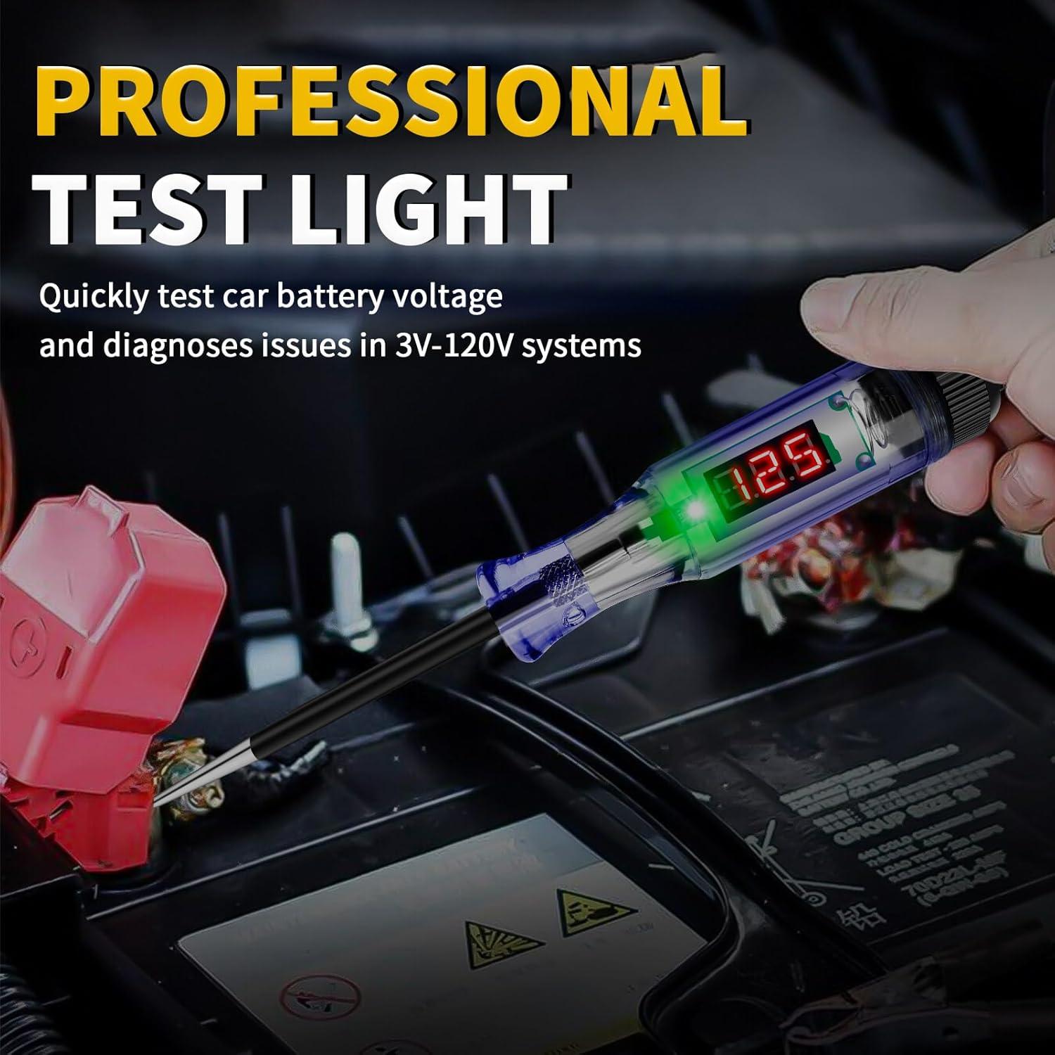 Probador de Circuito Digital ATOBLIN AT-180 3-120V CC LED