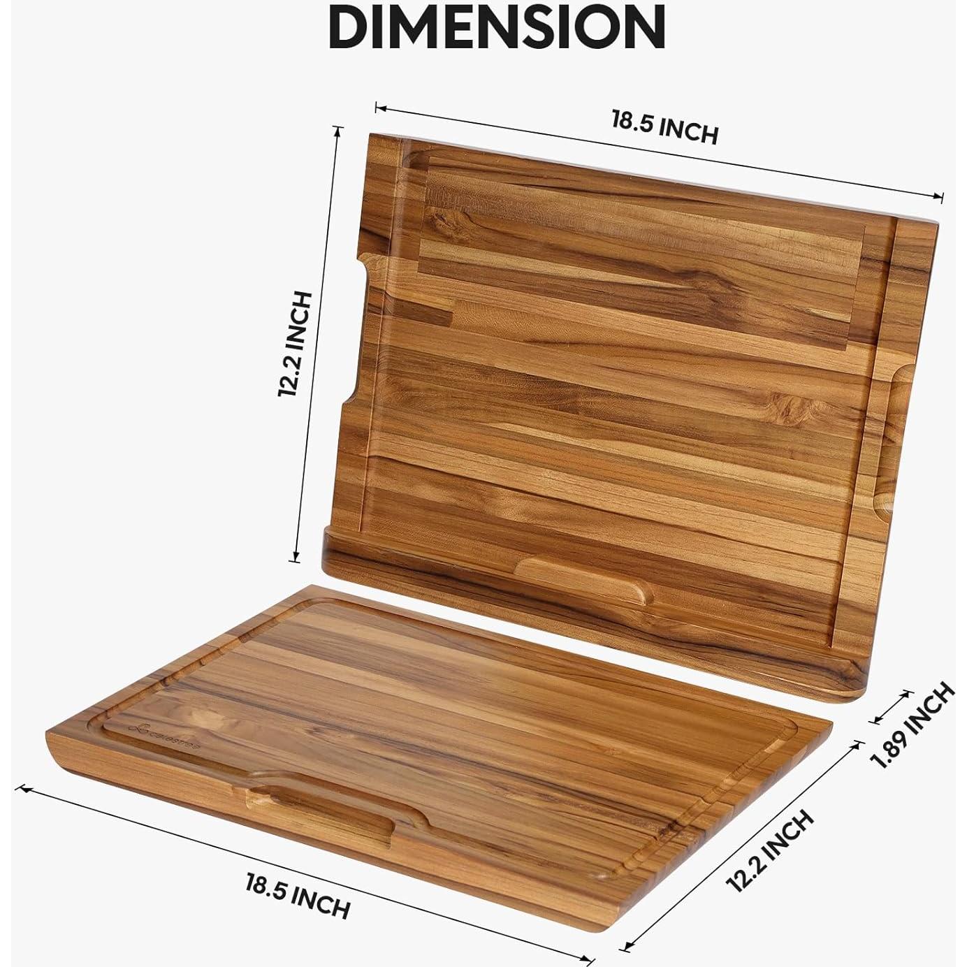 Soporte Magnético para Cuchillos Celetree 2 en 1 con Tabla 40.64x27.94cm