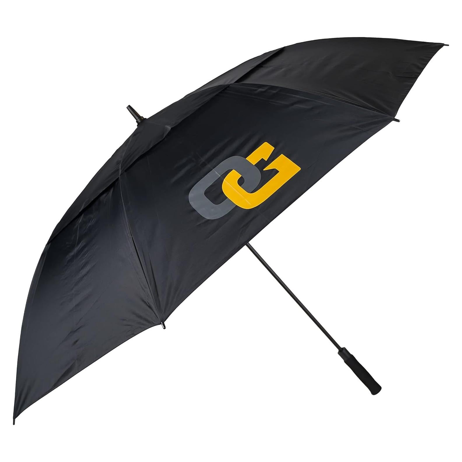 Paraguas de Golf OMADA UV Negro 172.72 cm Doble Capa