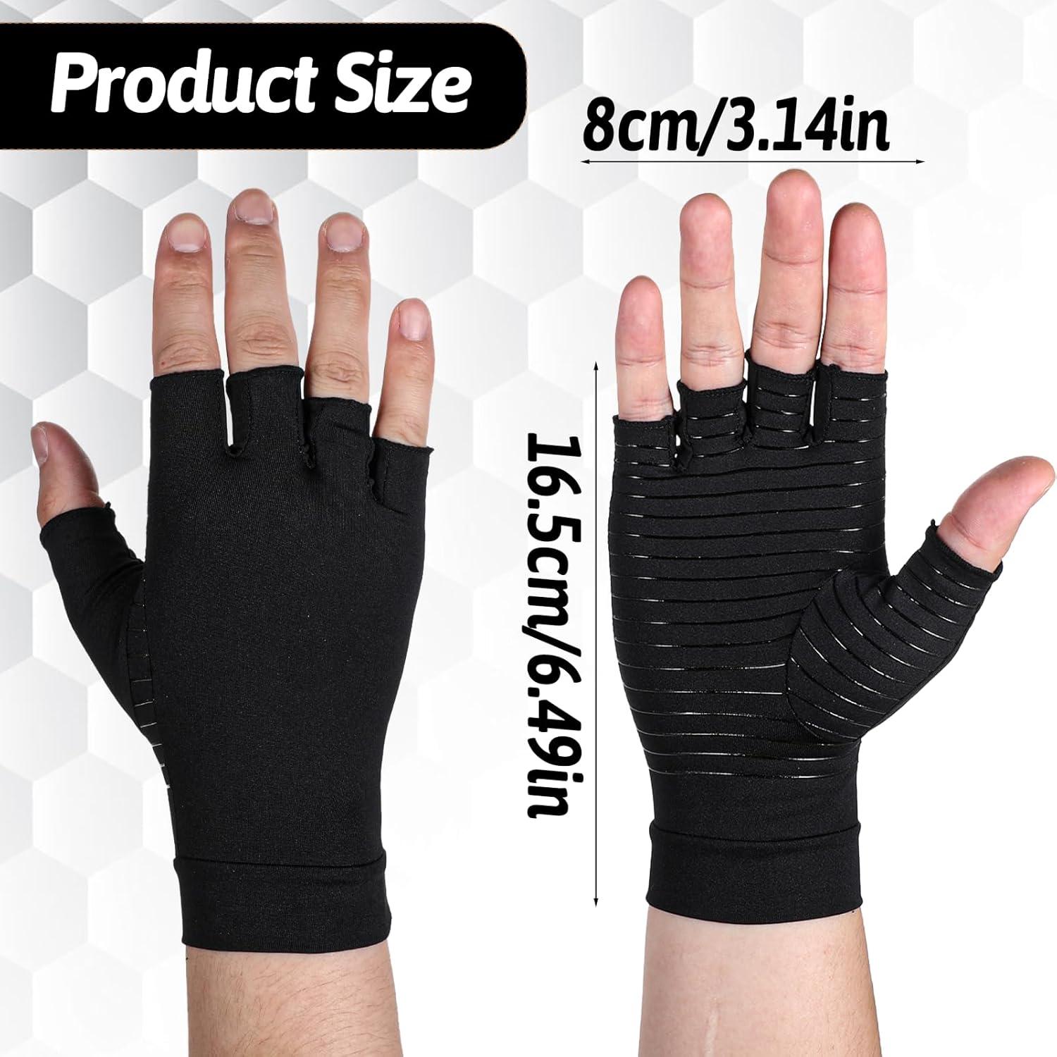 Guantes de Compresión de Cobre YBEATY para Artritis Unisex