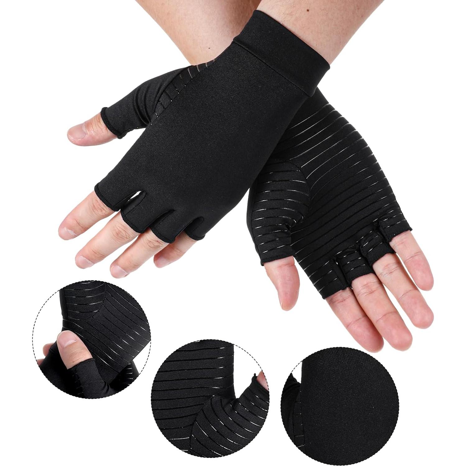 Guantes de Compresión de Cobre YBEATY para Artritis Unisex