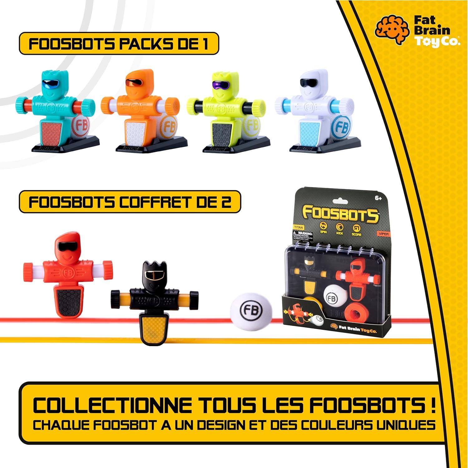 Foosbots Fat Brain Toys Juego de Tiro Activo para Niños