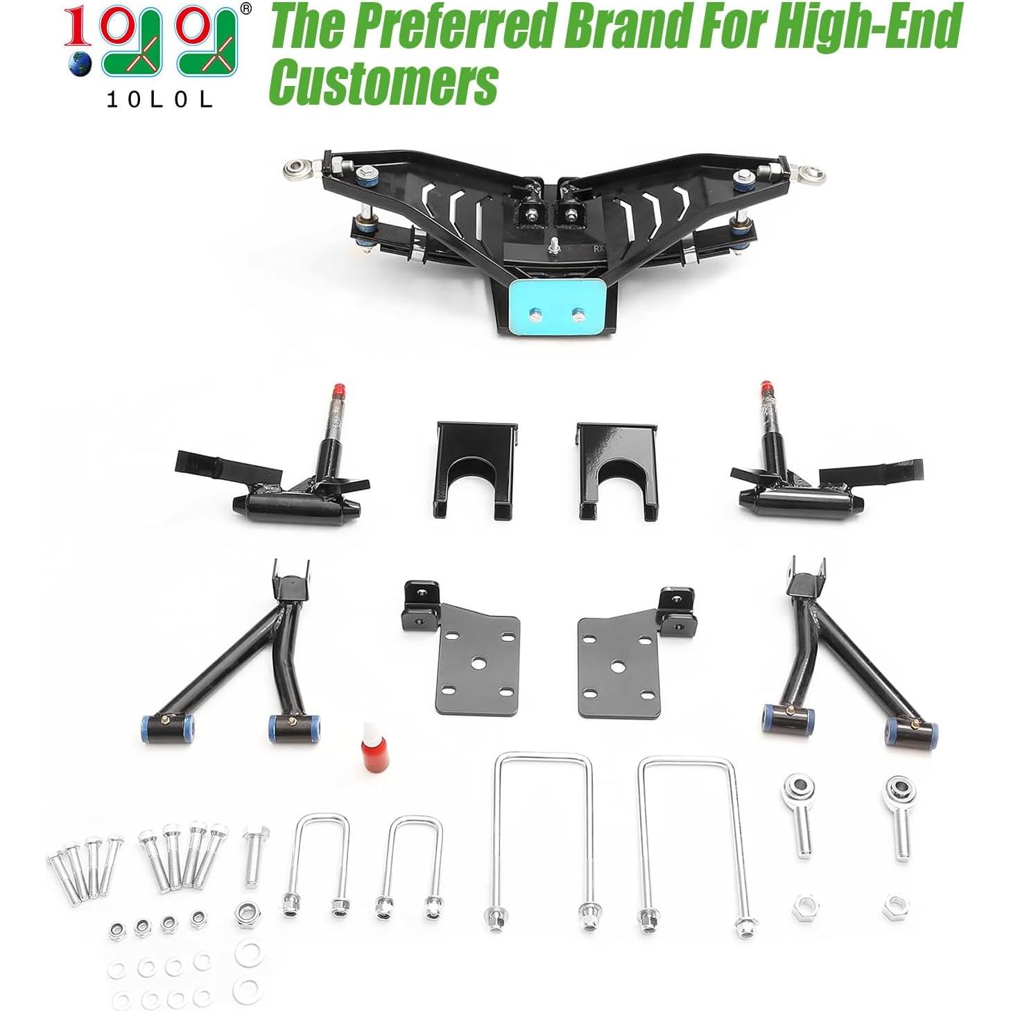 Kit de elevación A Arm 10L0L para carrito de golf EZGO RXV 2008-2013