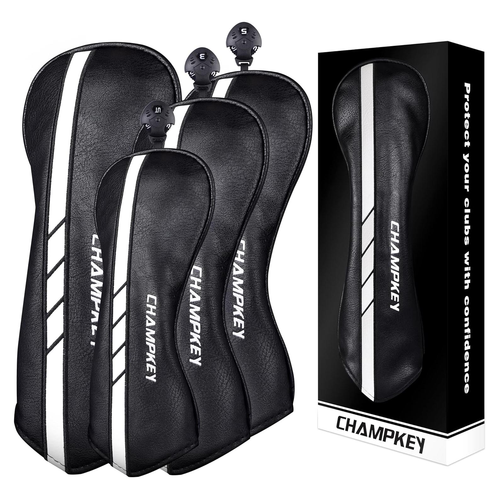 Fundas de Cabeza de Golf CHAMPKEY CK-G-GHCW-LITE-001 - 4 Piezas