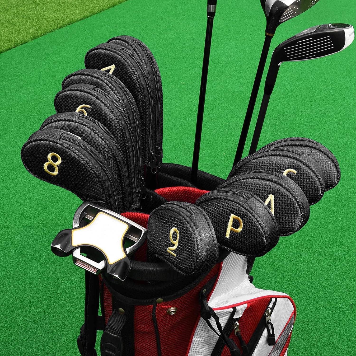 Funda de Cabeza para Palos de Golf CRAFTSMAN GOLF 11pcs Negra