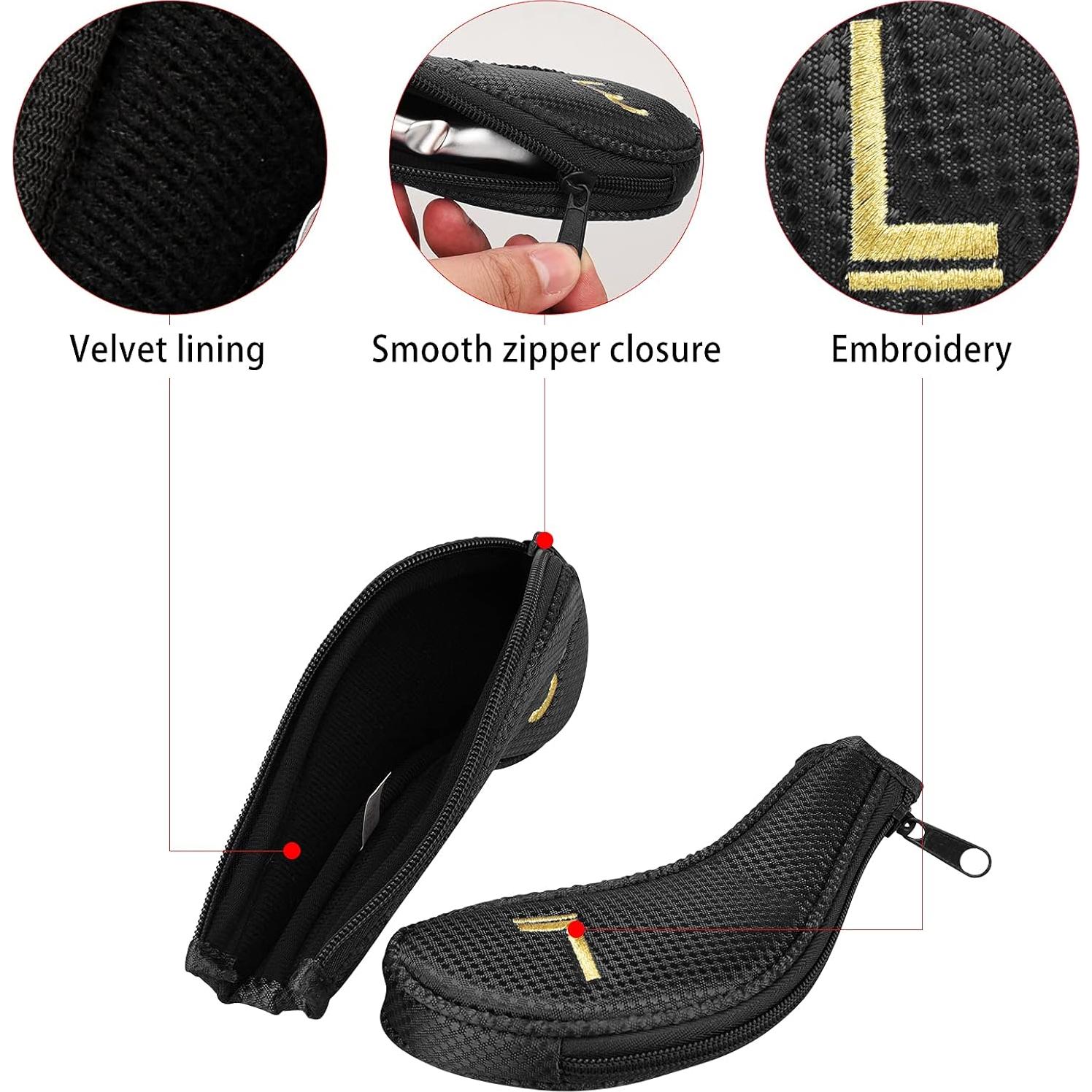 Funda de Cabeza para Palos de Golf CRAFTSMAN GOLF 11pcs Negra