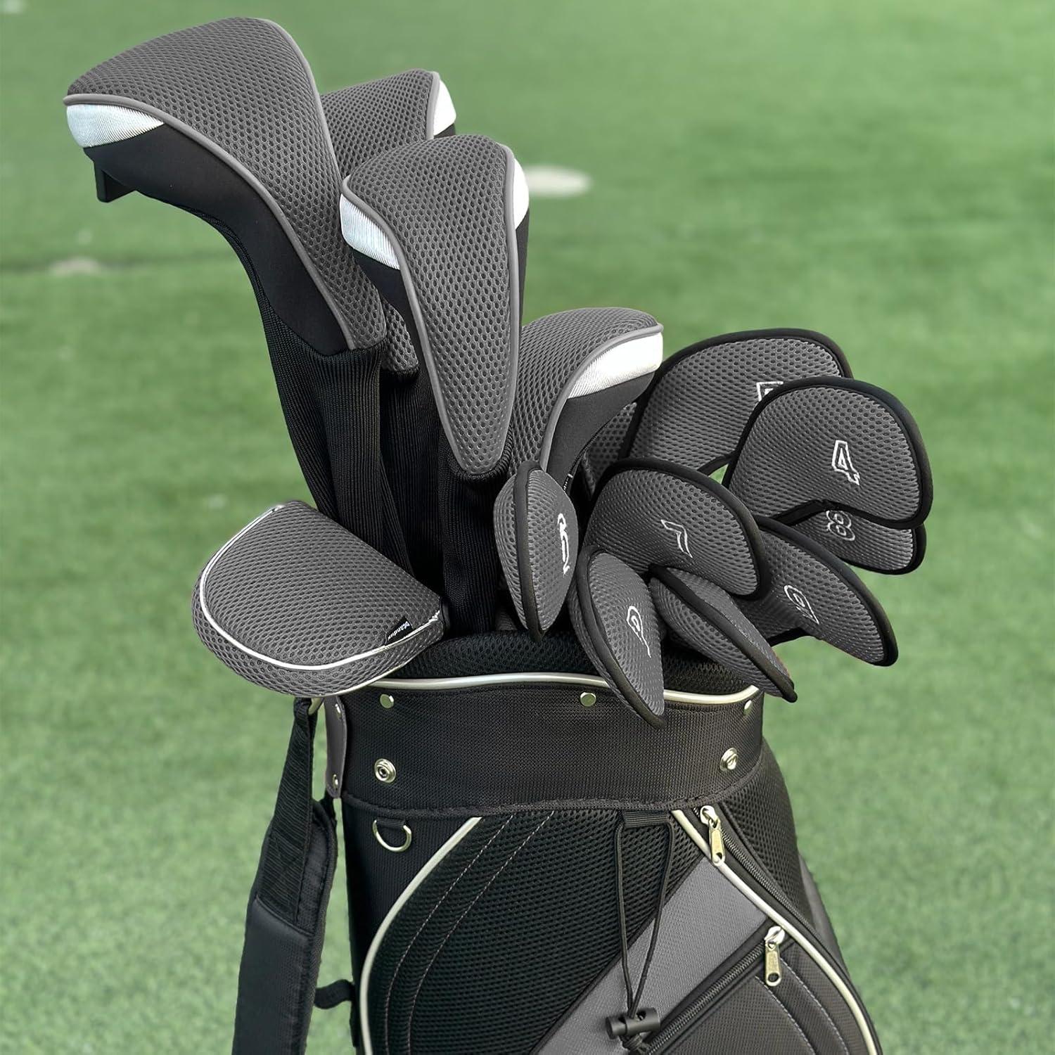 Cubiertas de Cabeza de Golf Andux CTMT-02 Cuello Largo 4pcs