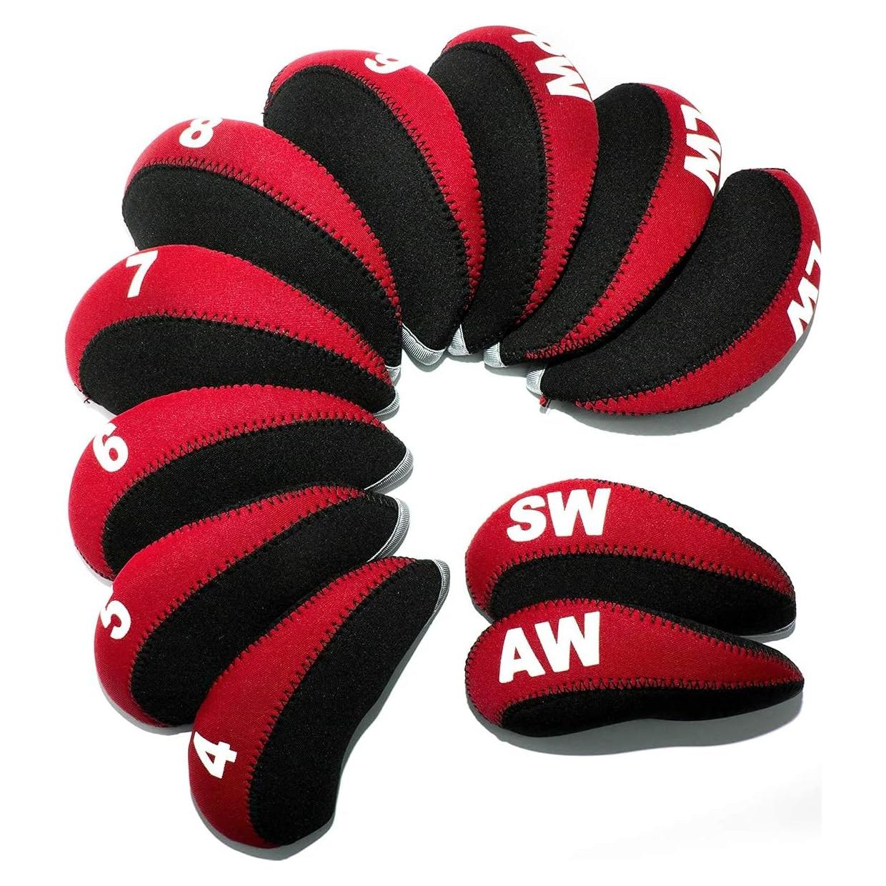 Cubiertas de Neopreno para Hierros de Golf JT SPORTS 11 Piezas