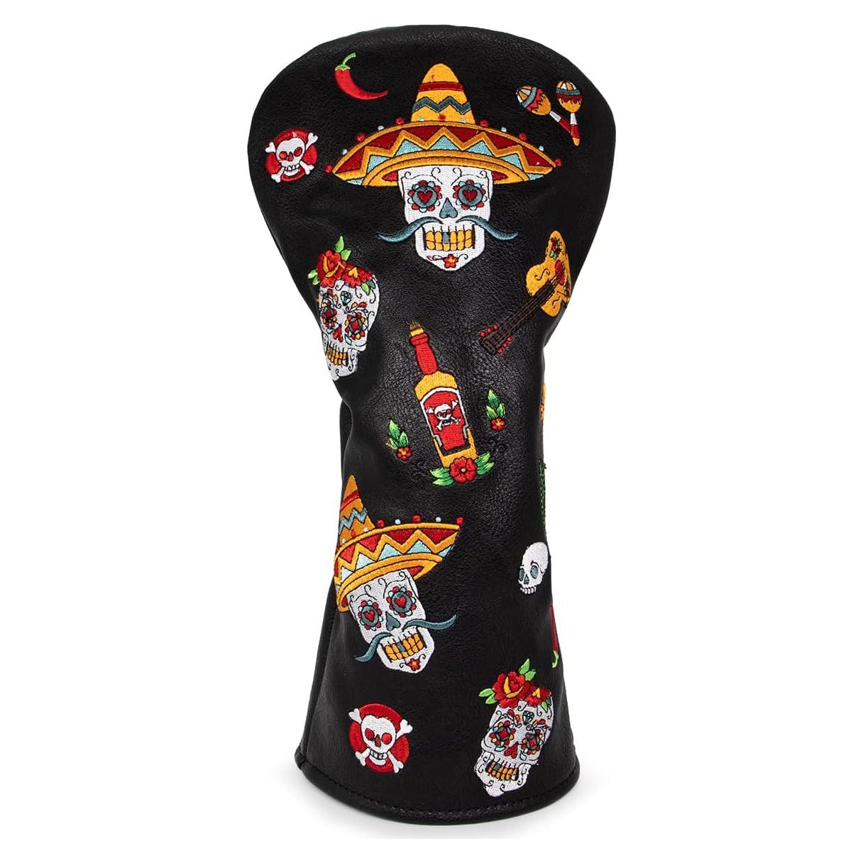 Cubierta de Cabeza de Golf Acebirdie Calavera de Azúcar 1 Pieza